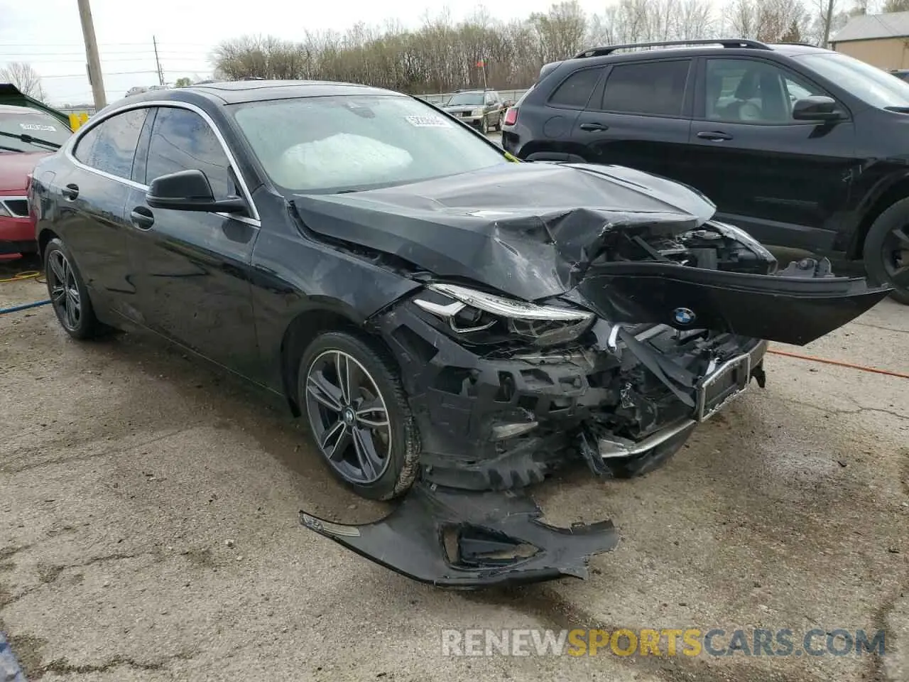 4 Photograph of a damaged car WBA73AK00M7H32960 BMW 2 SERIES 2021