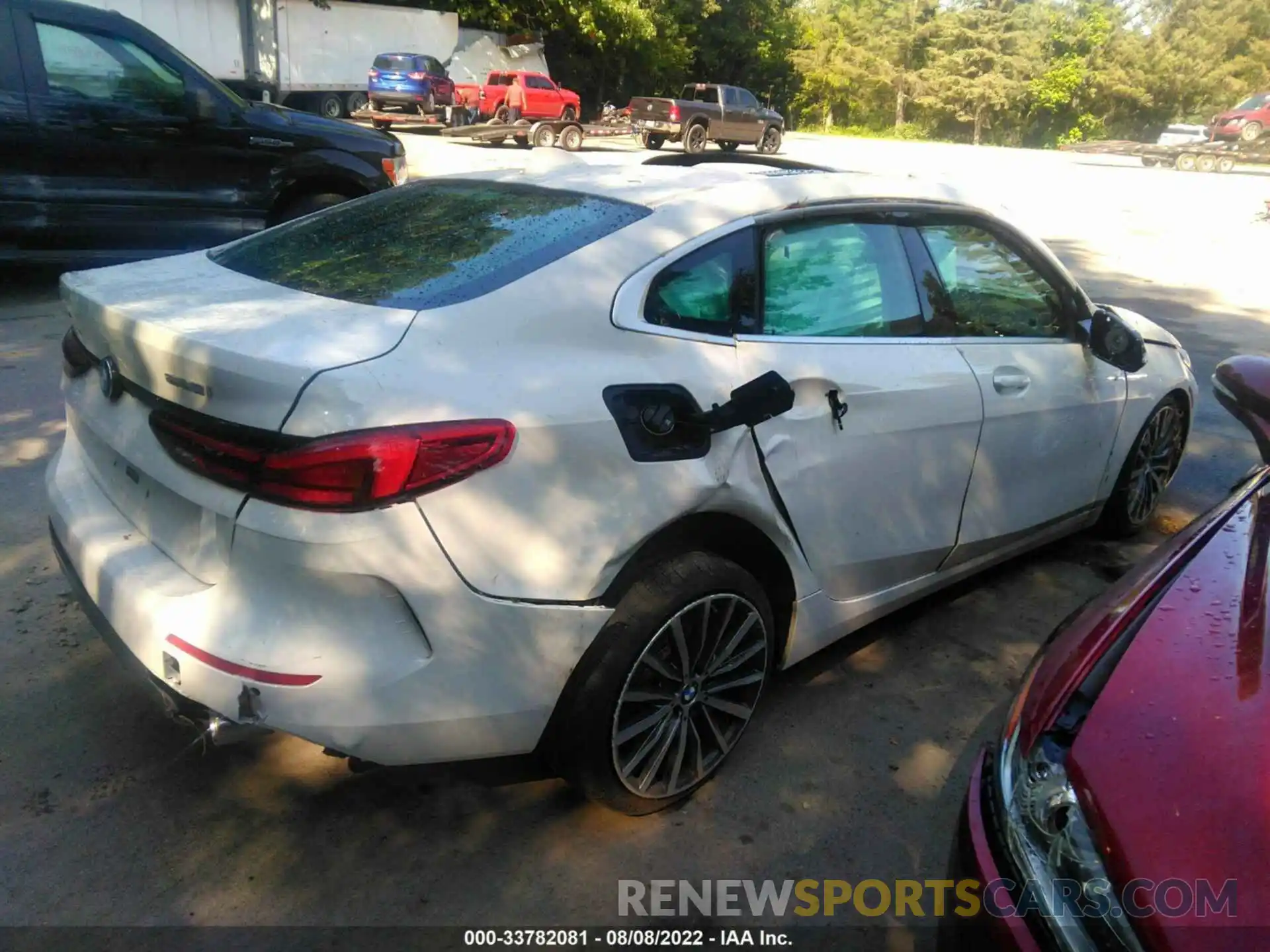 4 Photograph of a damaged car WBA73AK00M7J11411 BMW 2 SERIES 2021