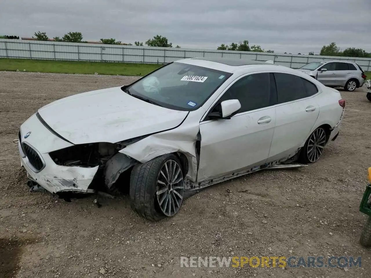 1 Photograph of a damaged car WBA73AK01M7G43365 BMW 2 SERIES 2021