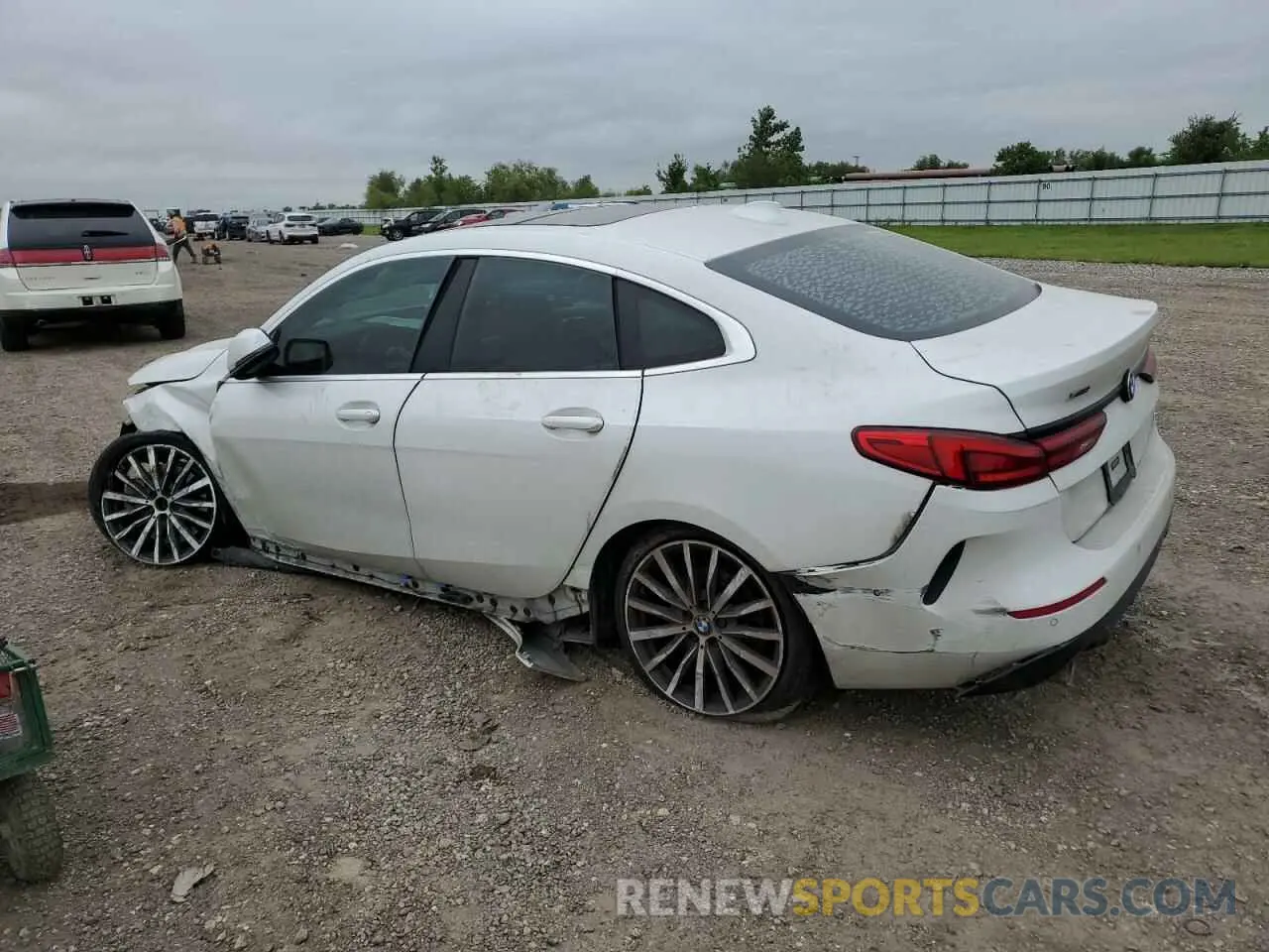 2 Photograph of a damaged car WBA73AK01M7G43365 BMW 2 SERIES 2021