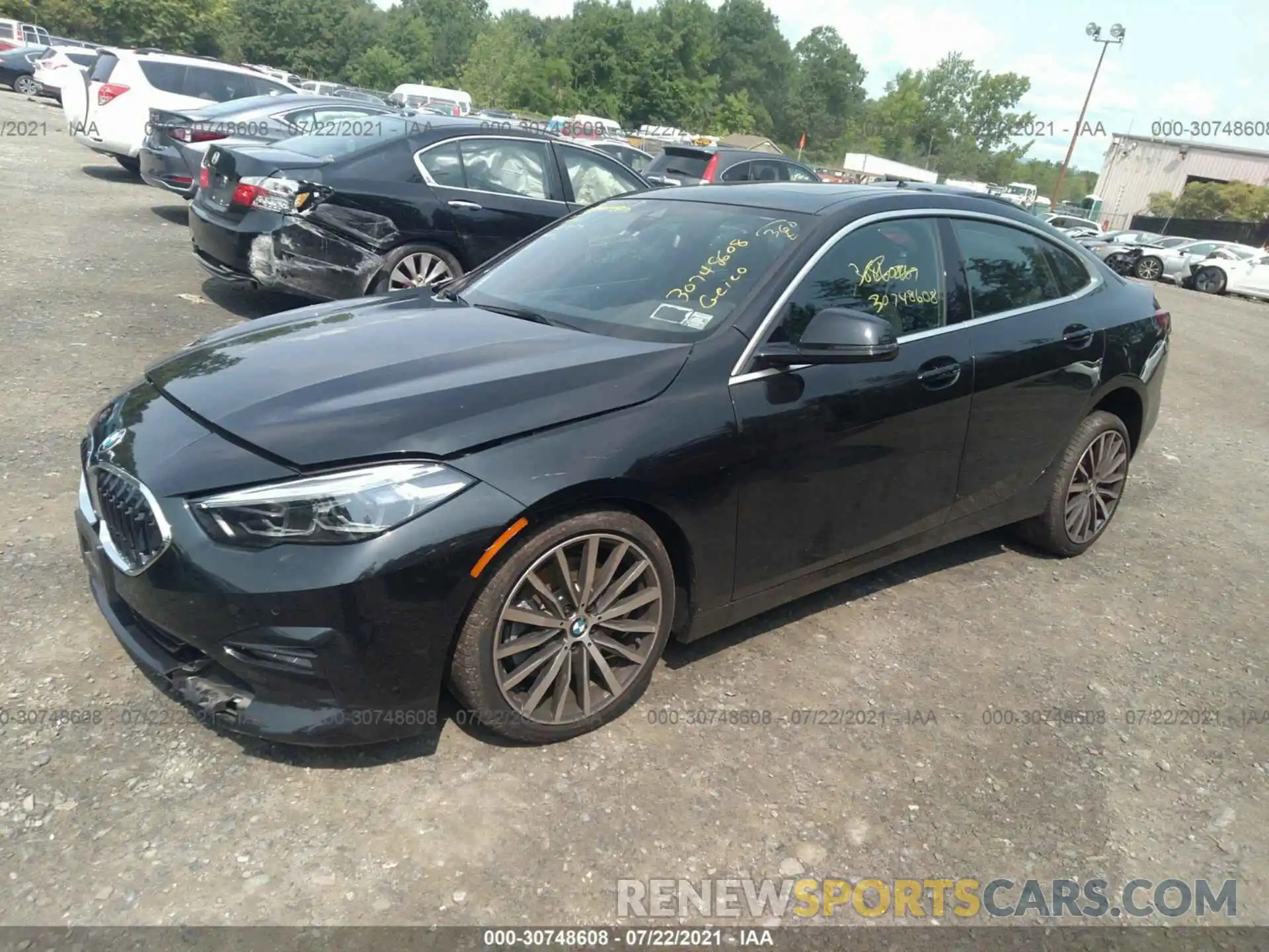 2 Photograph of a damaged car WBA73AK01M7G91190 BMW 2 SERIES 2021