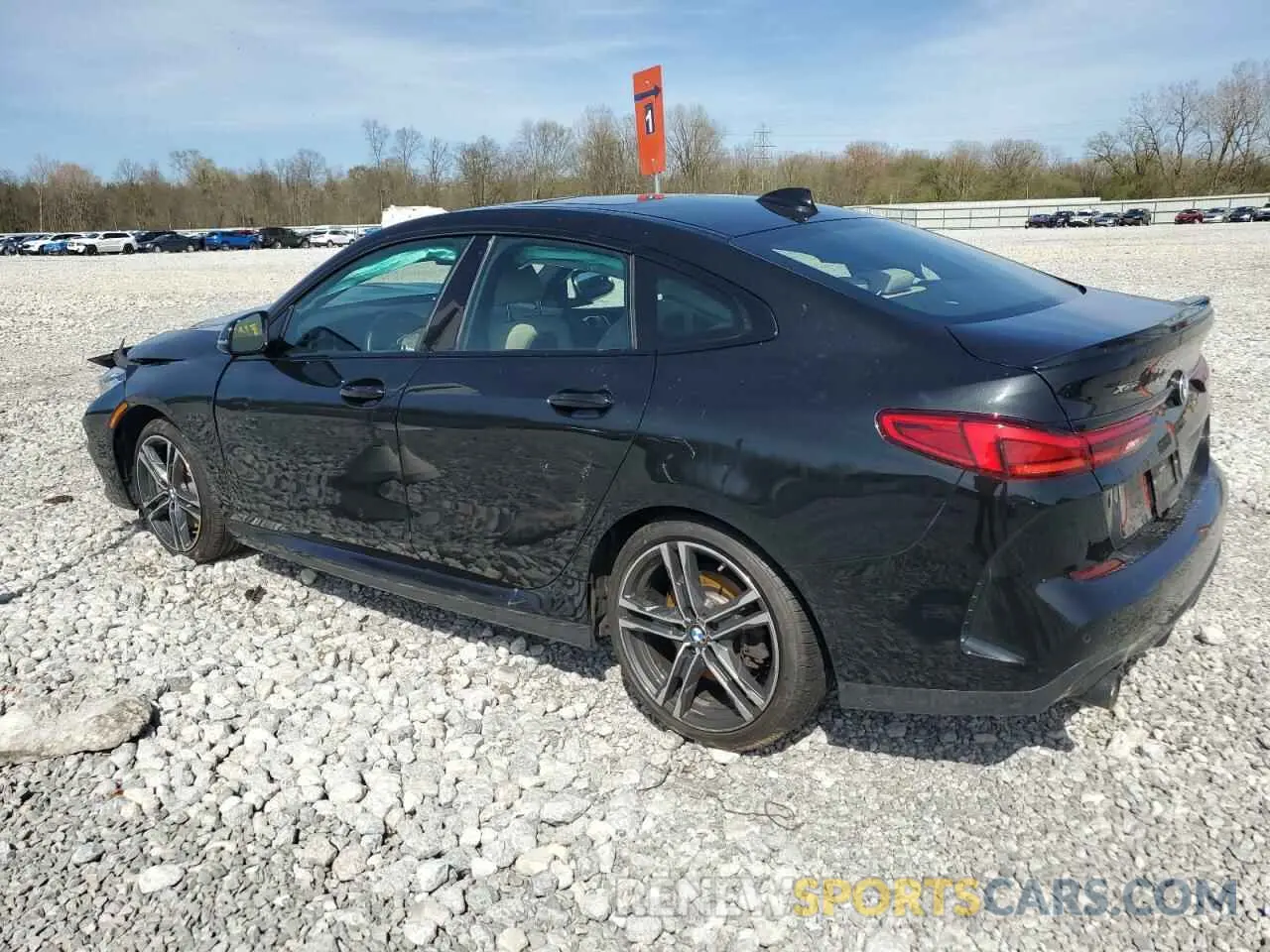 2 Photograph of a damaged car WBA73AK01M7H40954 BMW 2 SERIES 2021