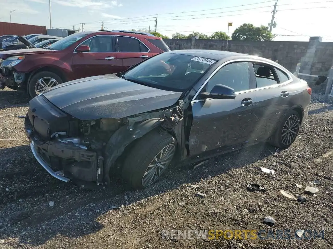 1 Photograph of a damaged car WBA73AK01M7J42070 BMW 2 SERIES 2021
