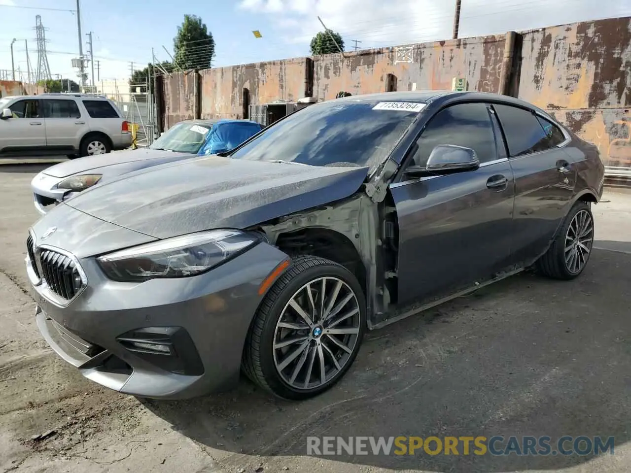 1 Photograph of a damaged car WBA73AK02M7G91568 BMW 2 SERIES 2021