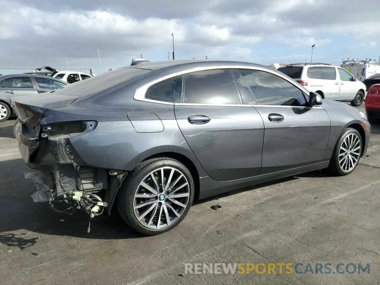 3 Photograph of a damaged car WBA73AK02M7G91568 BMW 2 SERIES 2021