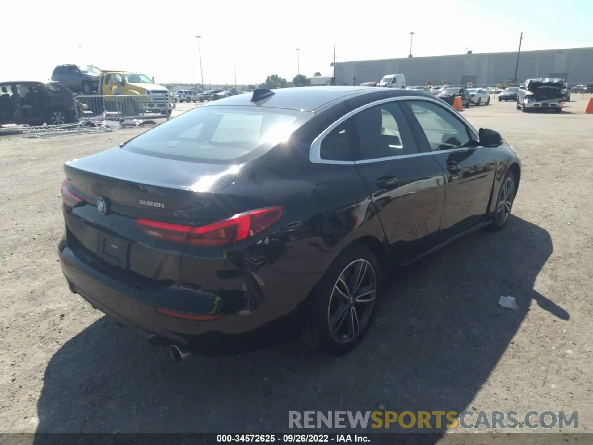 4 Photograph of a damaged car WBA73AK02M7H61148 BMW 2 SERIES 2021