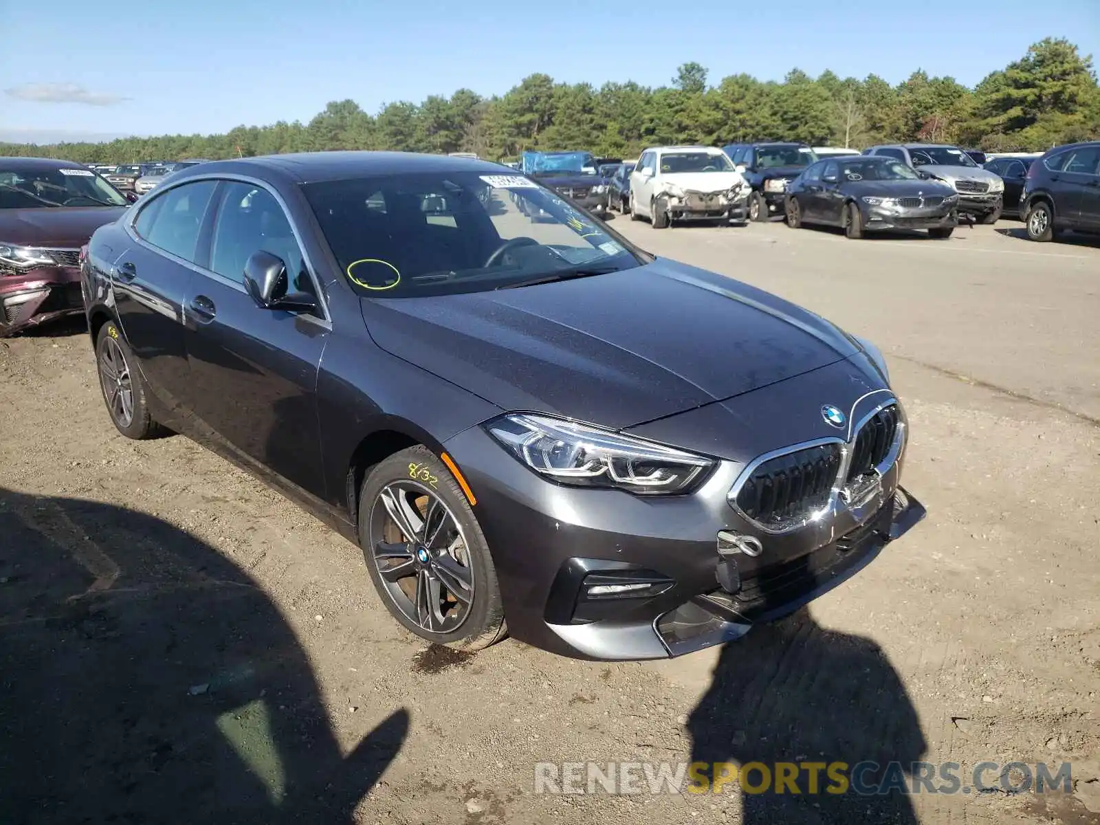 1 Photograph of a damaged car WBA73AK02M7J03875 BMW 2 SERIES 2021