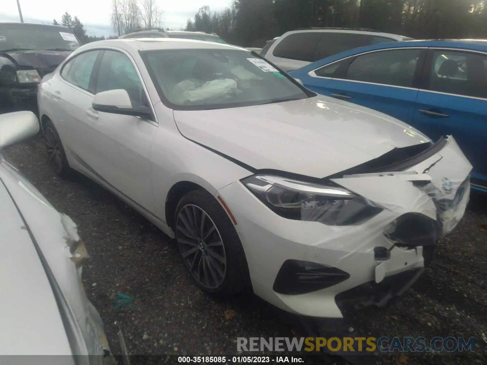 1 Photograph of a damaged car WBA73AK03M7H48764 BMW 2 SERIES 2021