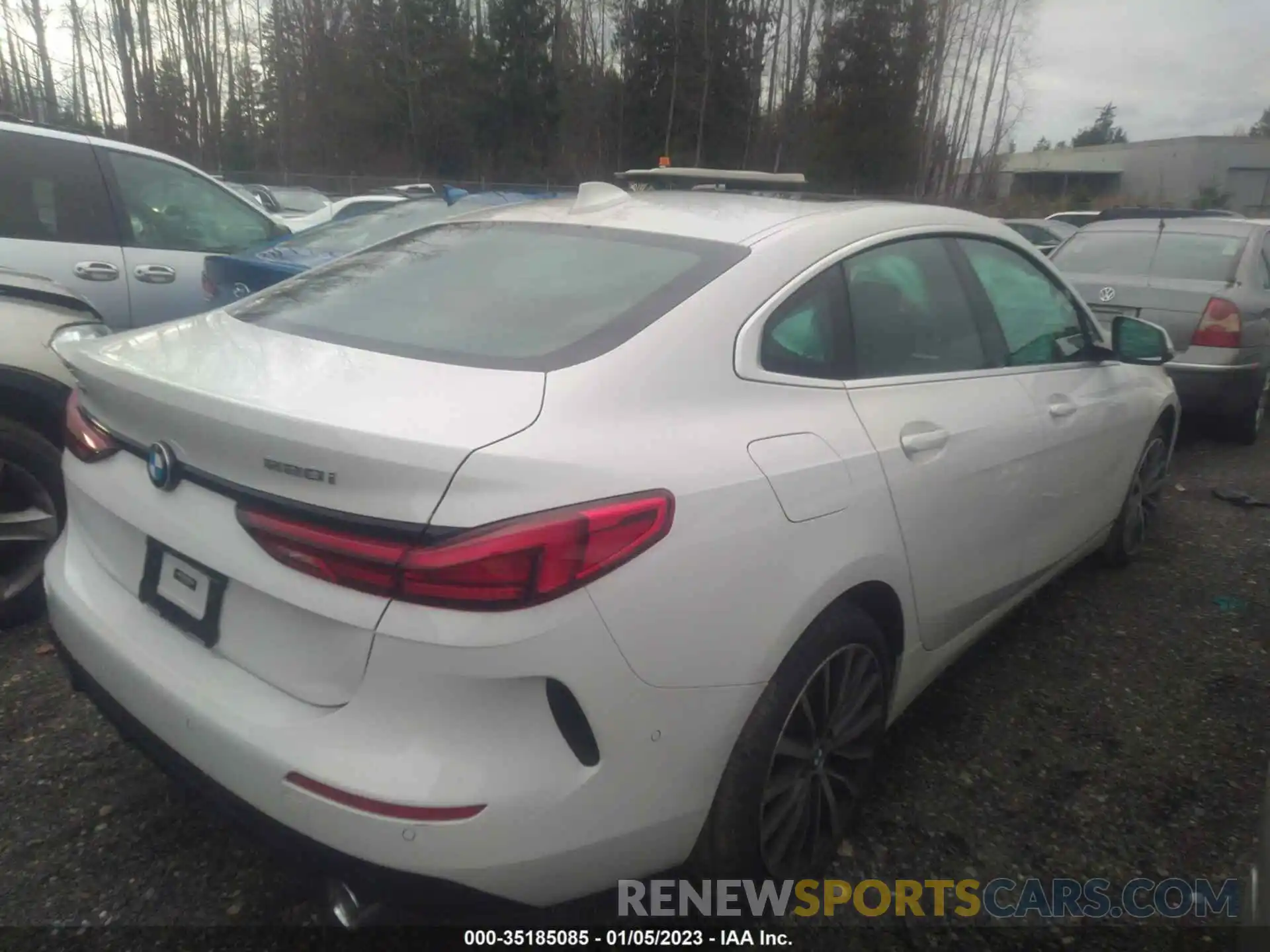 4 Photograph of a damaged car WBA73AK03M7H48764 BMW 2 SERIES 2021