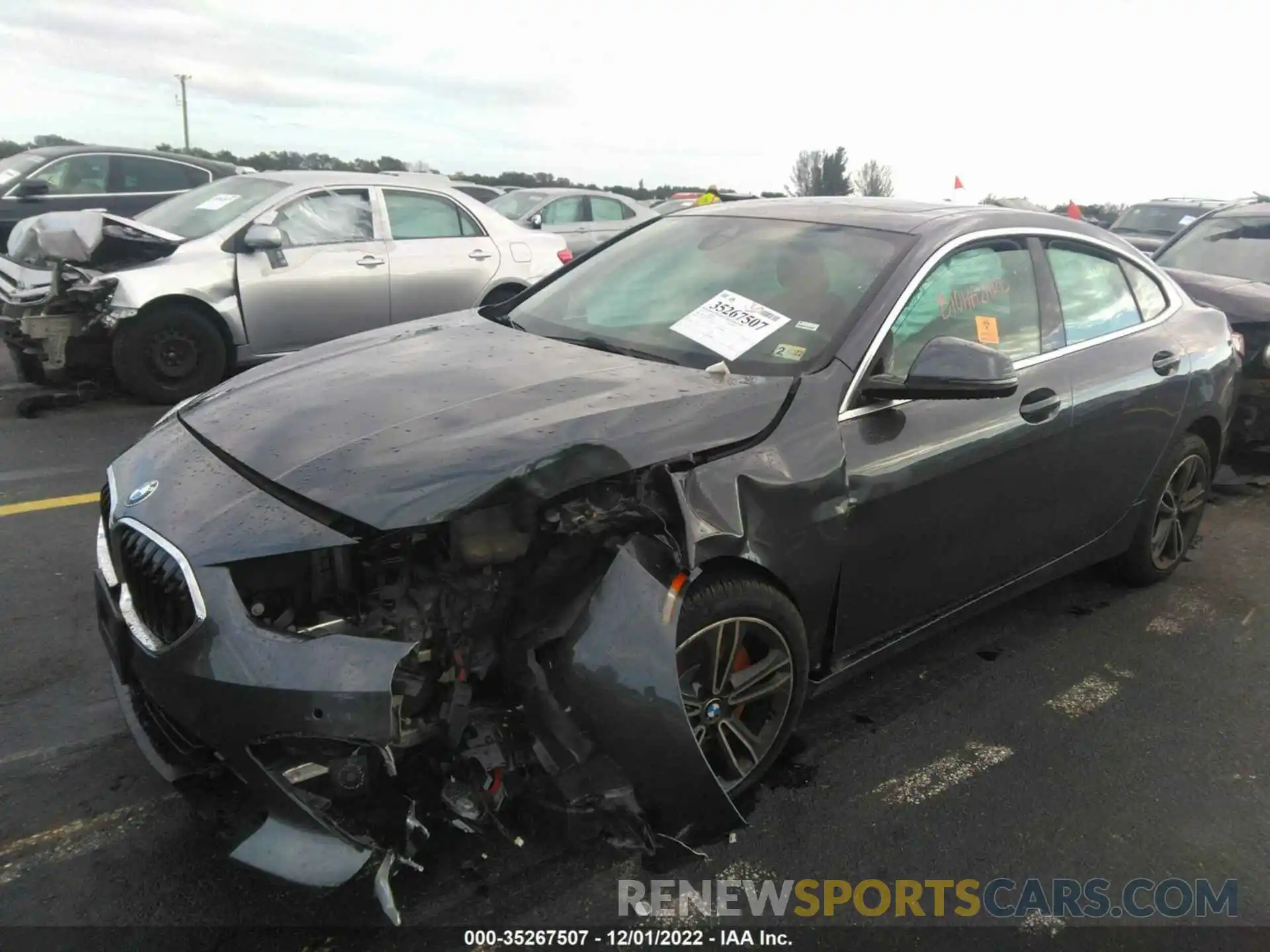 6 Photograph of a damaged car WBA73AK03M7H65726 BMW 2 SERIES 2021