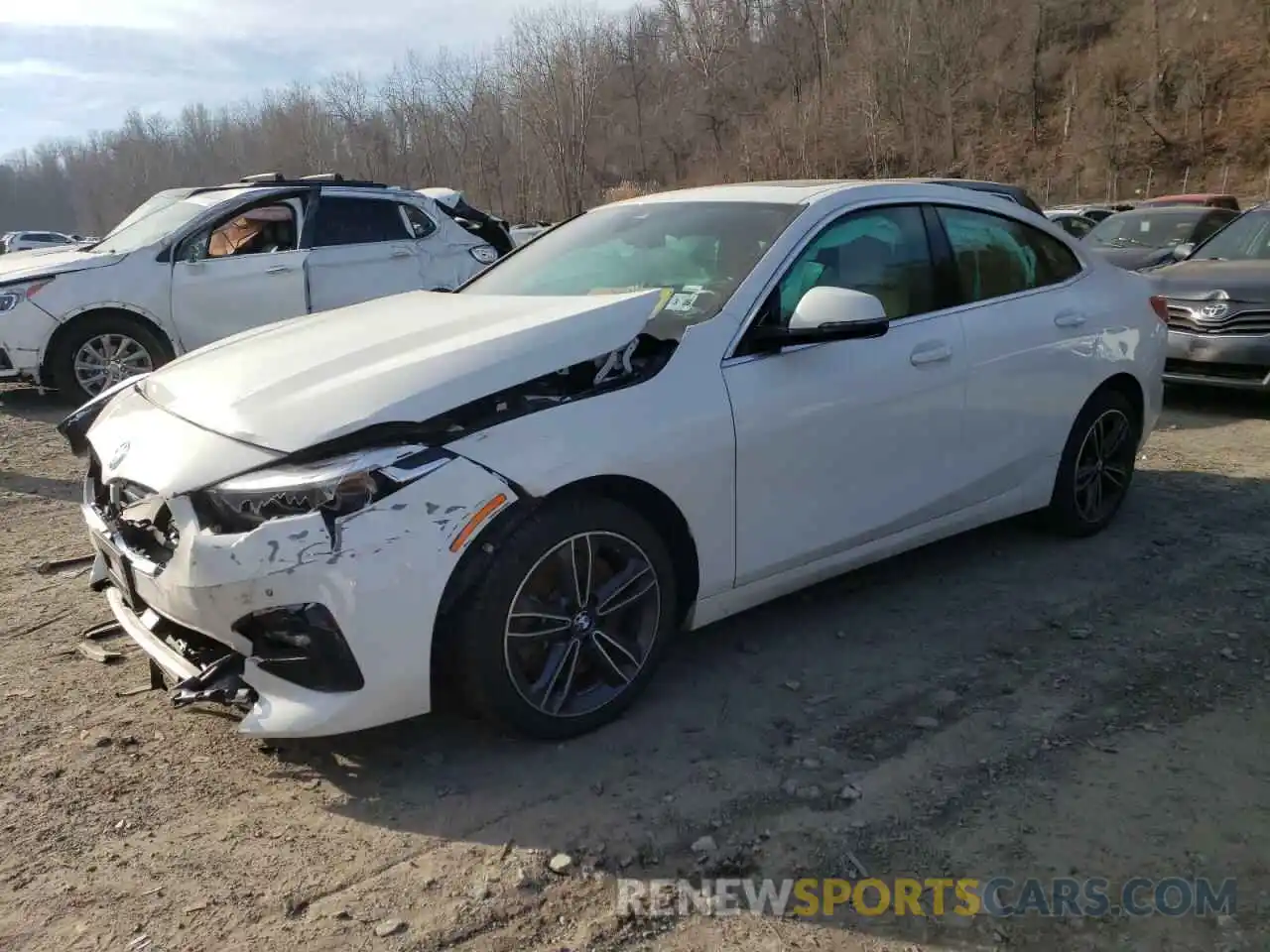 1 Photograph of a damaged car WBA73AK04M7H65671 BMW 2 SERIES 2021