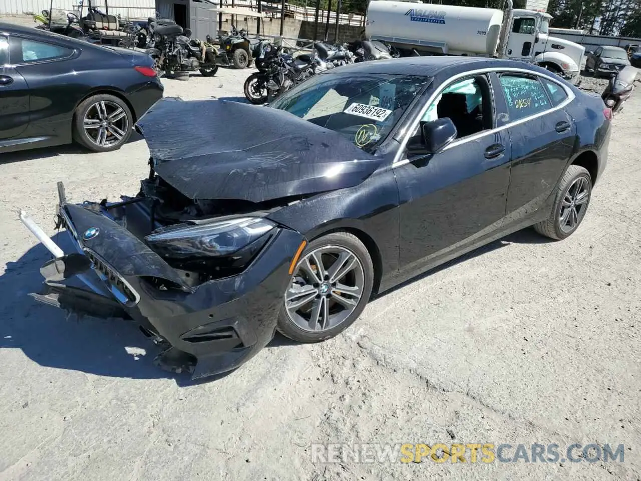 2 Photograph of a damaged car WBA73AK05M7H66246 BMW 2 SERIES 2021