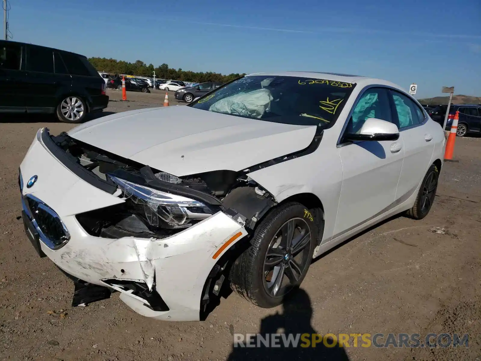 2 Photograph of a damaged car WBA73AK05M7J03854 BMW 2 SERIES 2021