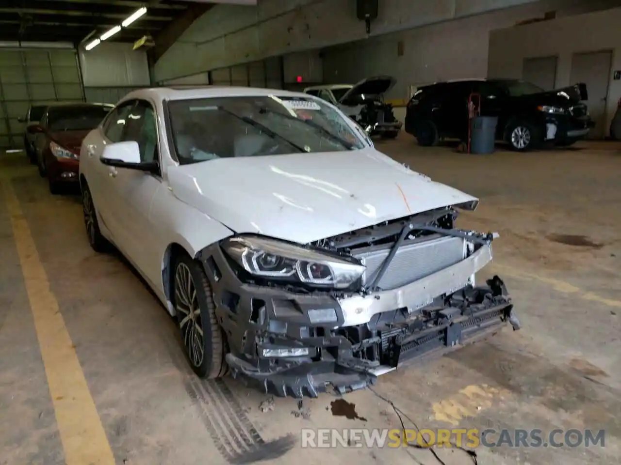 1 Photograph of a damaged car WBA73AK06M7H54638 BMW 2 SERIES 2021