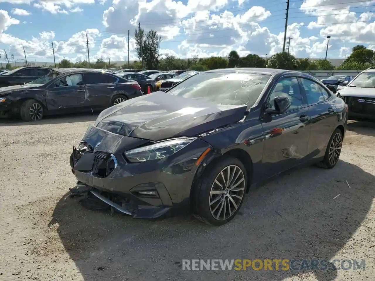 2 Photograph of a damaged car WBA73AK07M7G60560 BMW 2 SERIES 2021