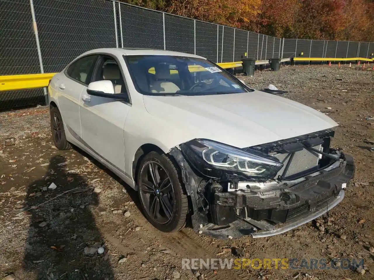 1 Photograph of a damaged car WBA73AK07M7J04052 BMW 2 SERIES 2021