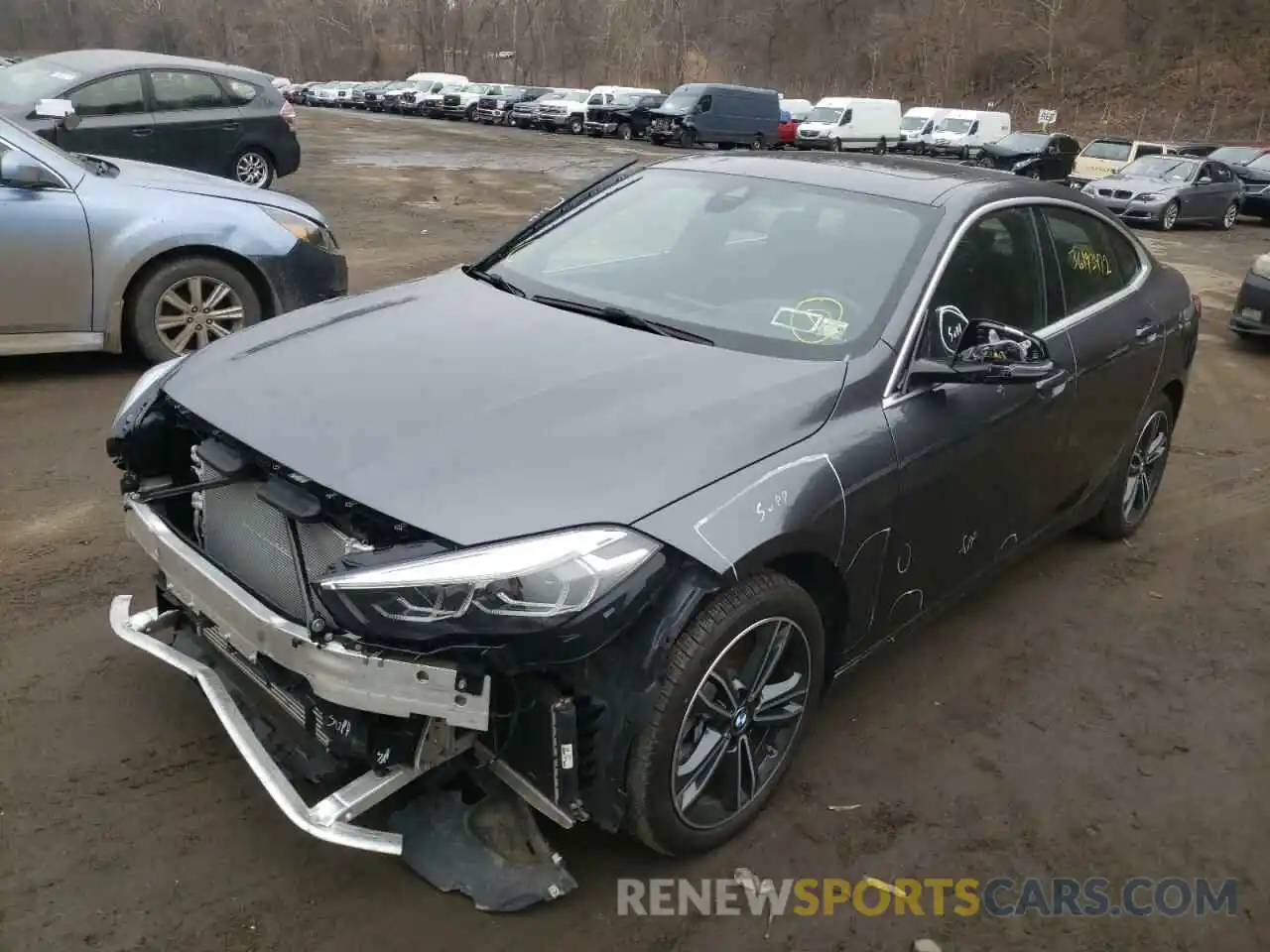 2 Photograph of a damaged car WBA73AK08M7H37016 BMW 2 SERIES 2021