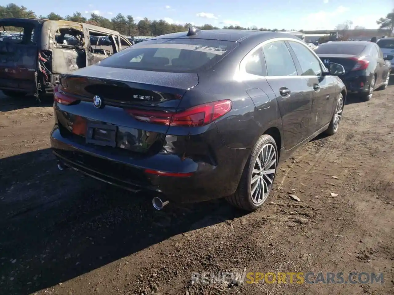 4 Photograph of a damaged car WBA73AK08M7H37629 BMW 2 SERIES 2021