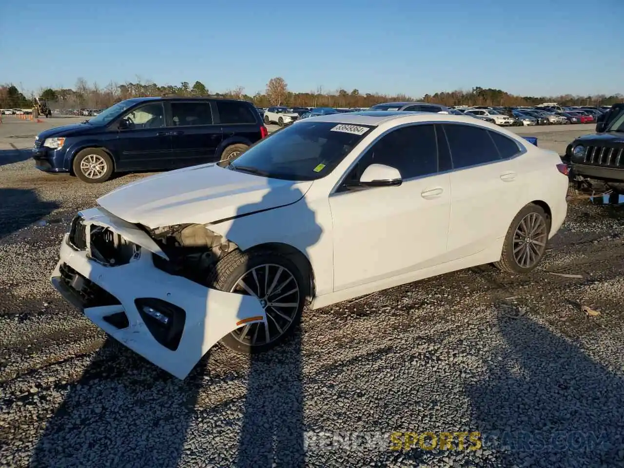 1 Photograph of a damaged car WBA73AK08M7H57170 BMW 2 SERIES 2021