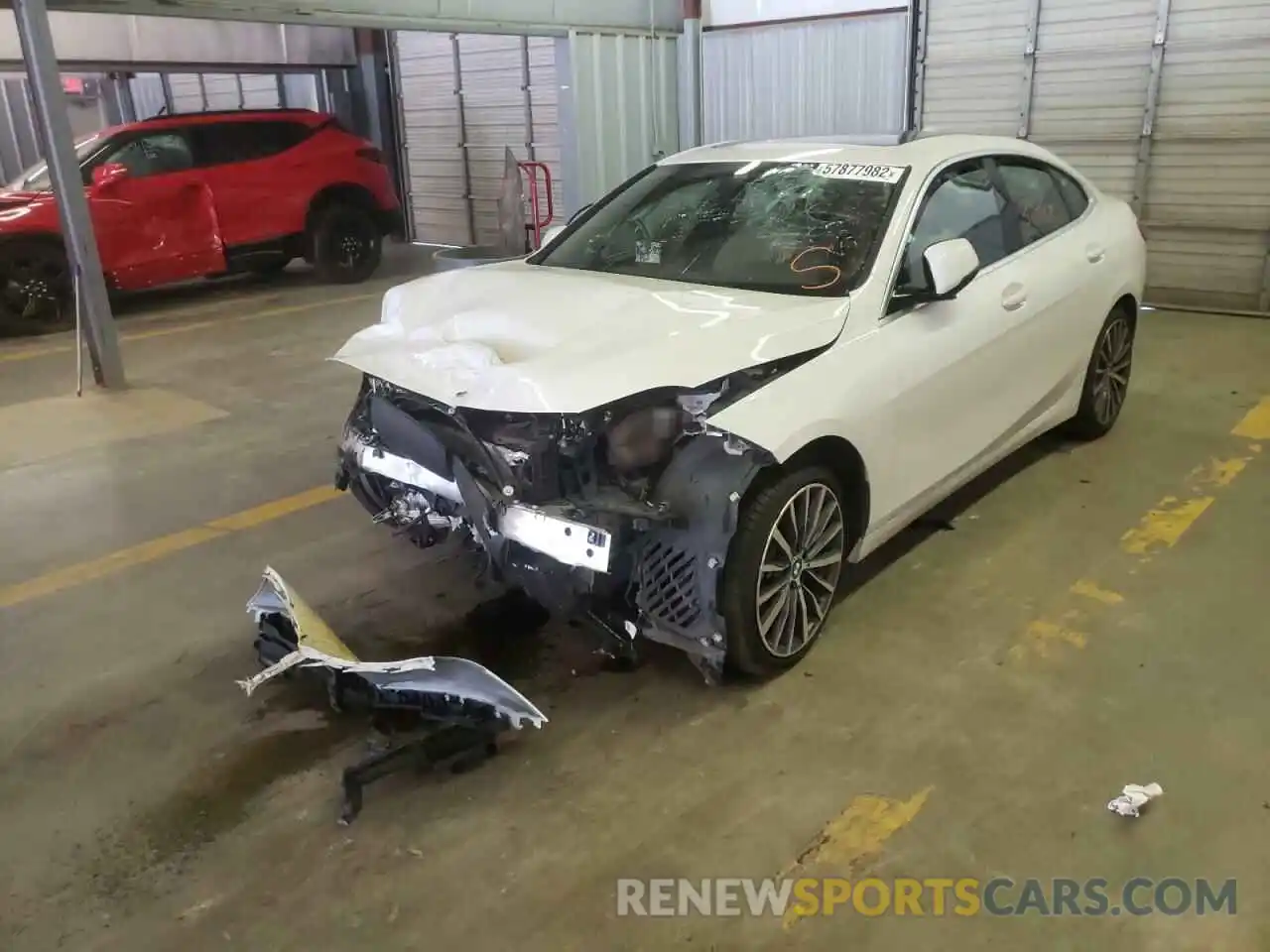 2 Photograph of a damaged car WBA73AK09M7H57985 BMW 2 SERIES 2021