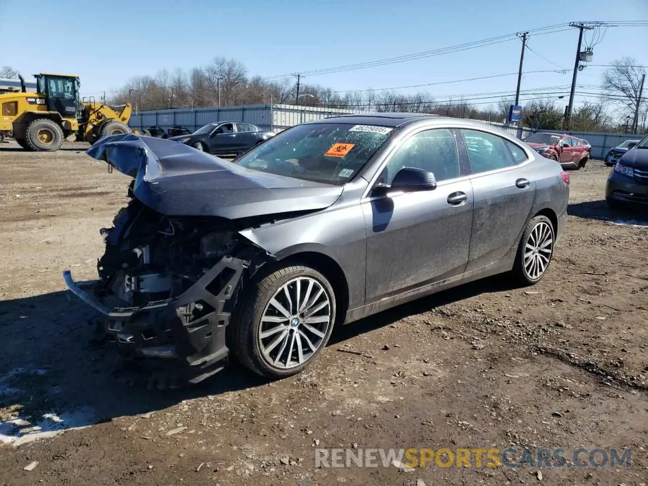 1 Photograph of a damaged car WBA73AK0XM7G70922 BMW 2 SERIES 2021