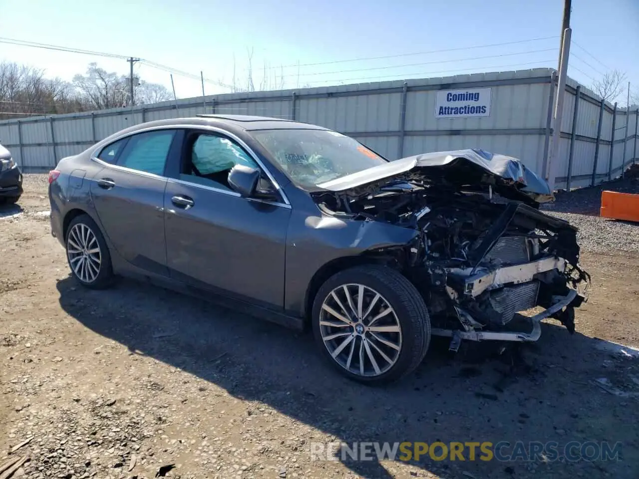 4 Photograph of a damaged car WBA73AK0XM7G70922 BMW 2 SERIES 2021
