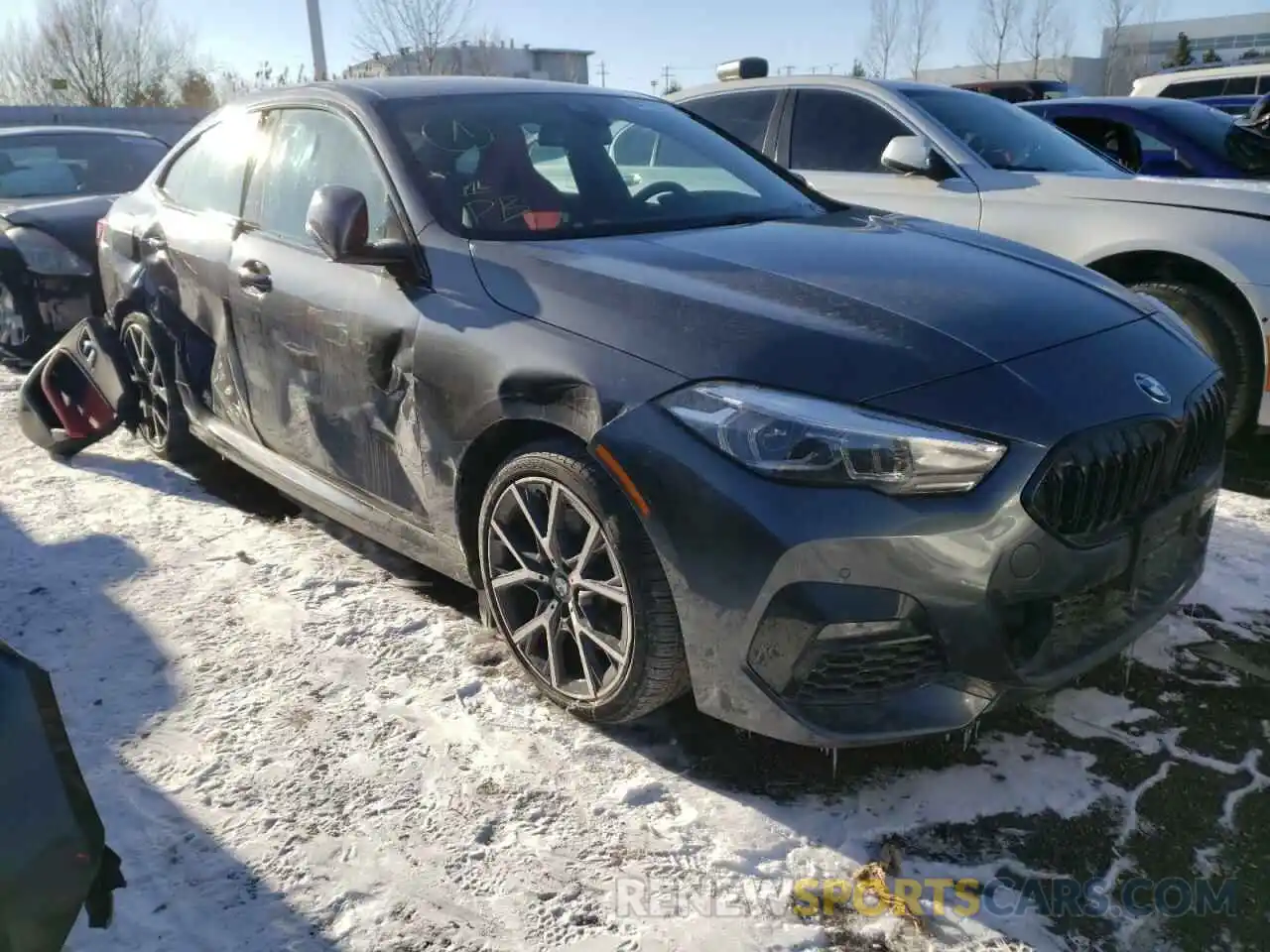 1 Photograph of a damaged car WBA73AK0XM7H02249 BMW 2 SERIES 2021