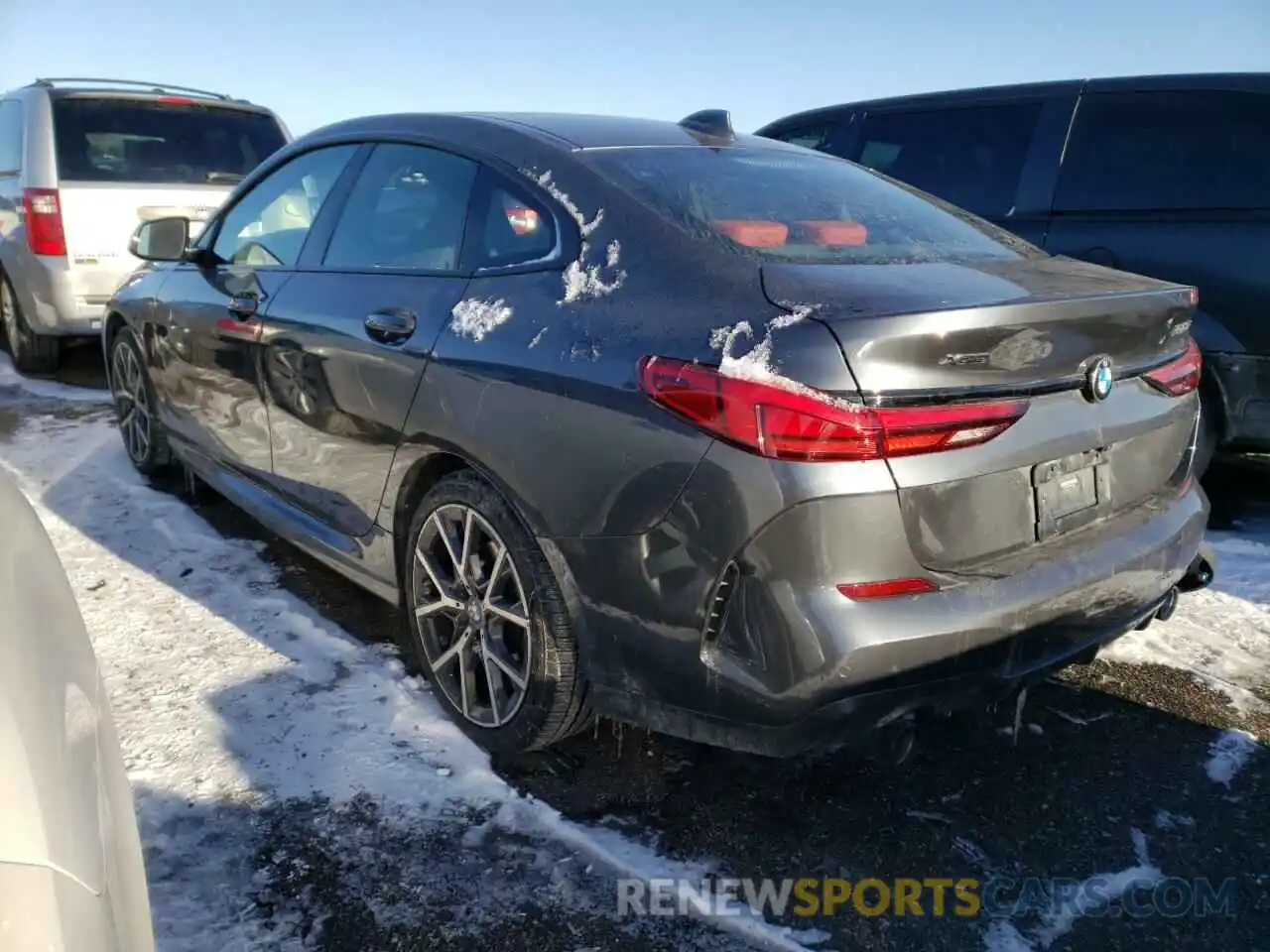 3 Photograph of a damaged car WBA73AK0XM7H02249 BMW 2 SERIES 2021