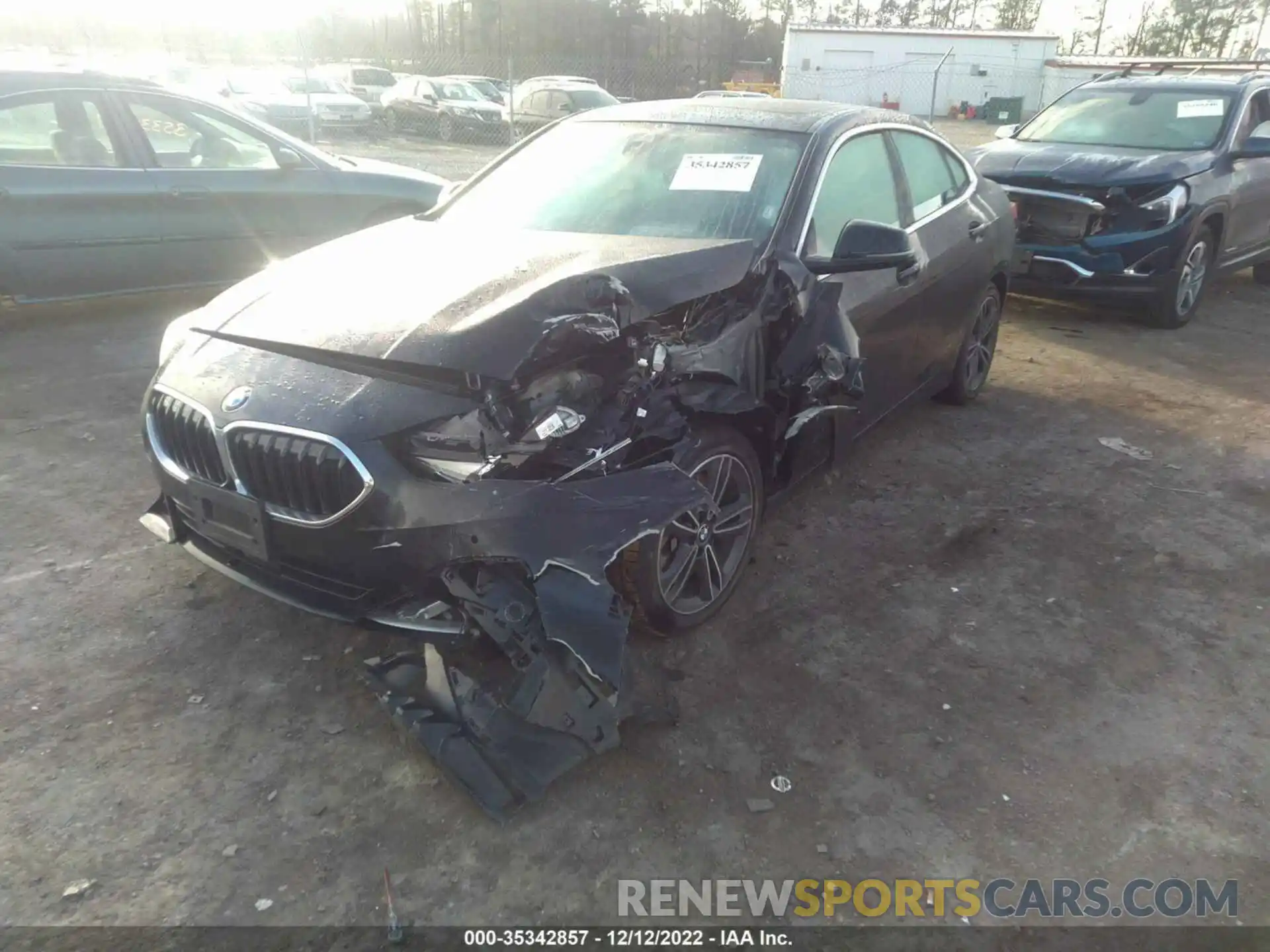 2 Photograph of a damaged car WBA73AK0XM7H56070 BMW 2 SERIES 2021