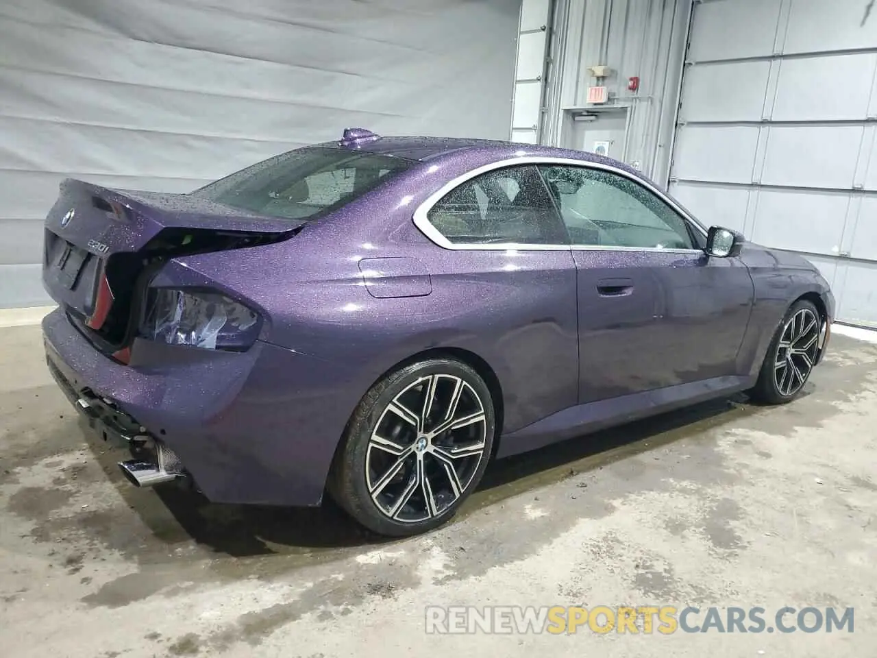 3 Photograph of a damaged car 3MW23CM00N8C63725 BMW 2 SERIES 2022