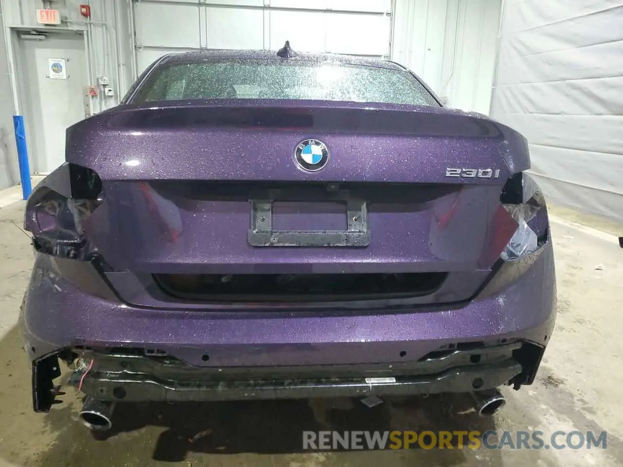 6 Photograph of a damaged car 3MW23CM00N8C63725 BMW 2 SERIES 2022