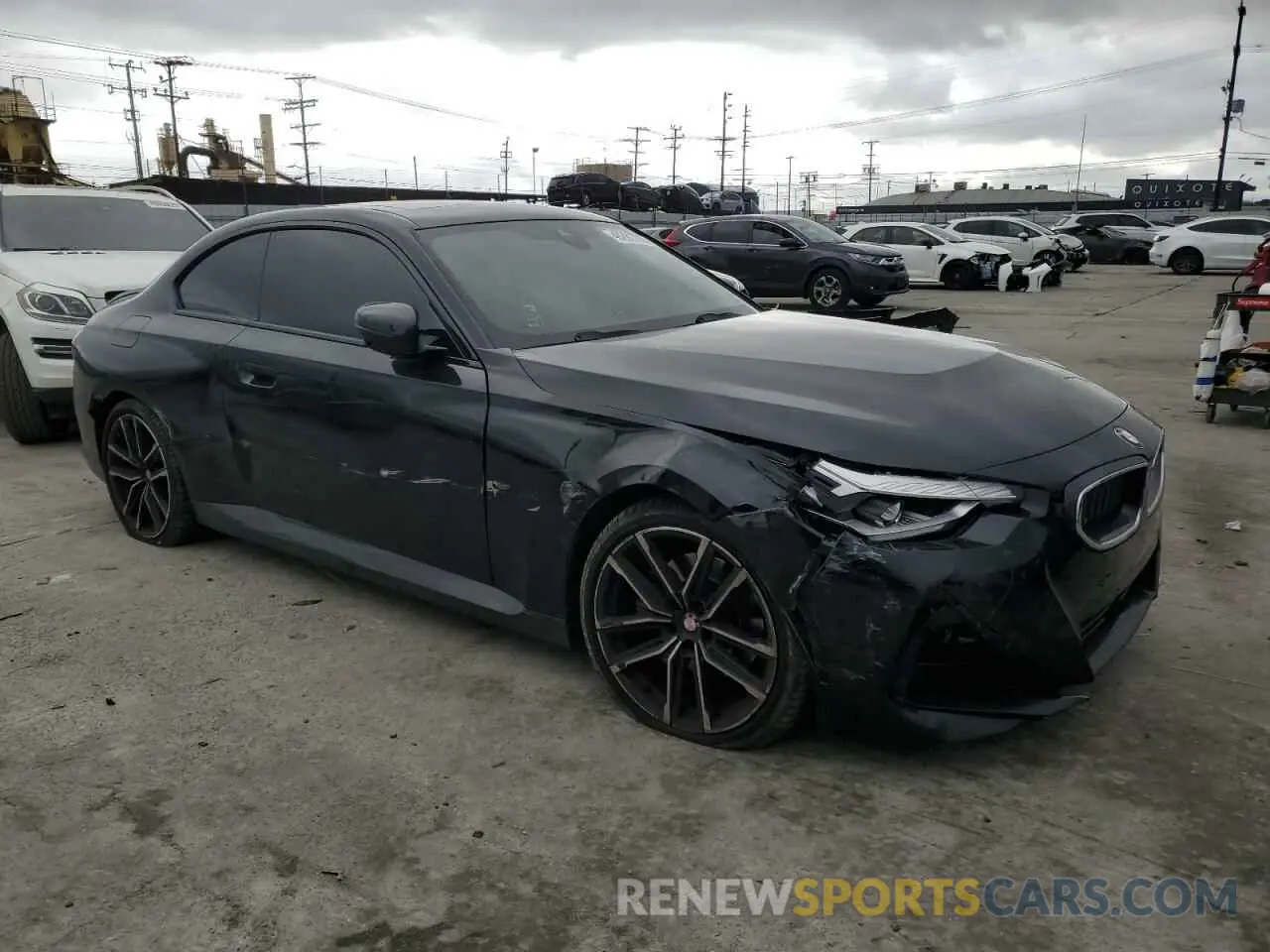 4 Photograph of a damaged car 3MW23CM02N8C63743 BMW 2 SERIES 2022