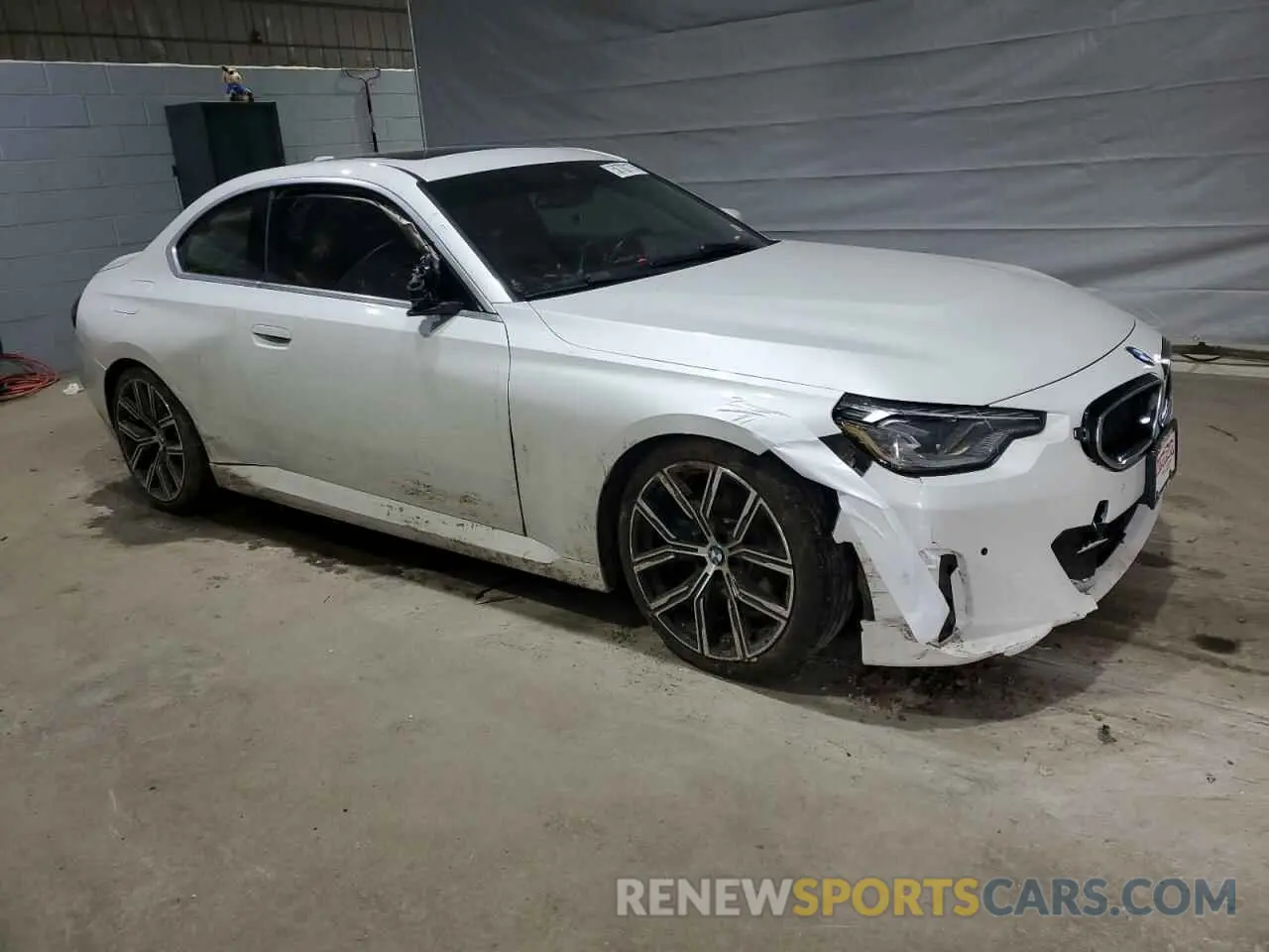 4 Photograph of a damaged car 3MW23CM03N8C55084 BMW 2 SERIES 2022