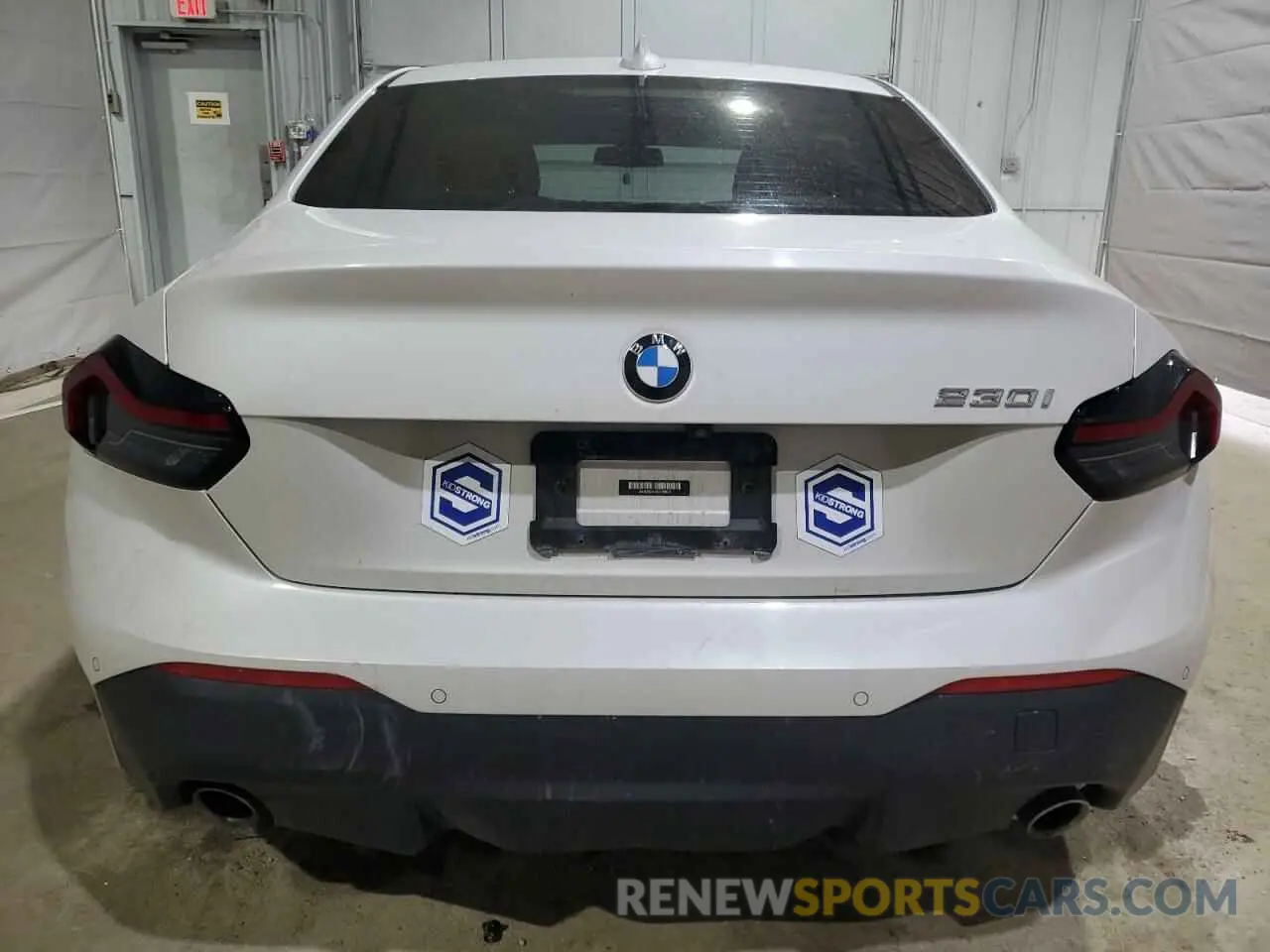6 Photograph of a damaged car 3MW23CM03N8C55084 BMW 2 SERIES 2022