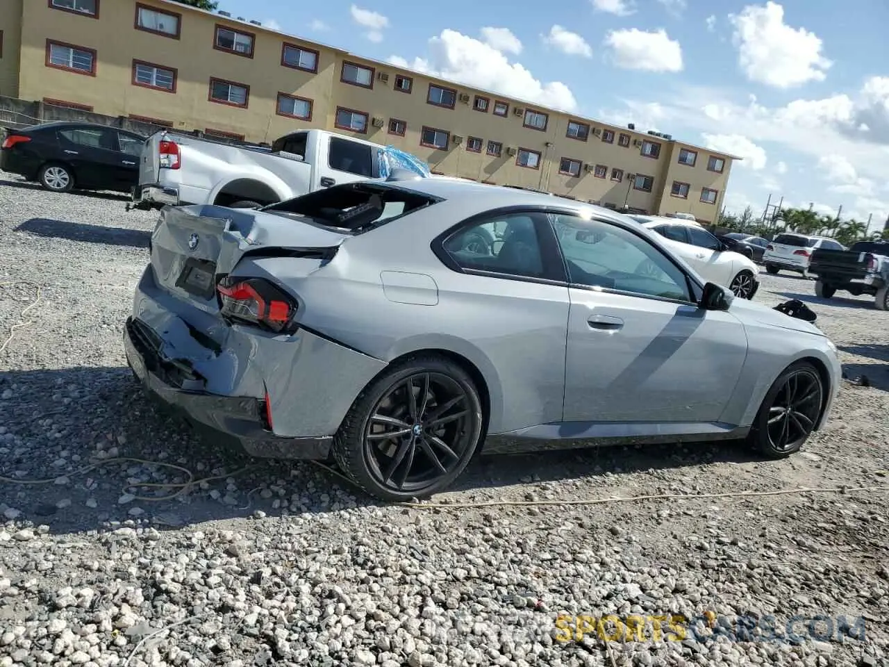 3 Photograph of a damaged car 3MW23CM06N8C59212 BMW 2 SERIES 2022