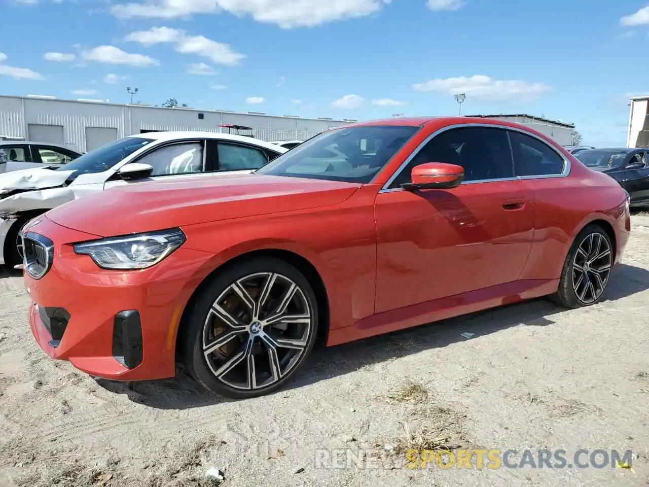 1 Photograph of a damaged car 3MW23CM07N8C56366 BMW 2 SERIES 2022