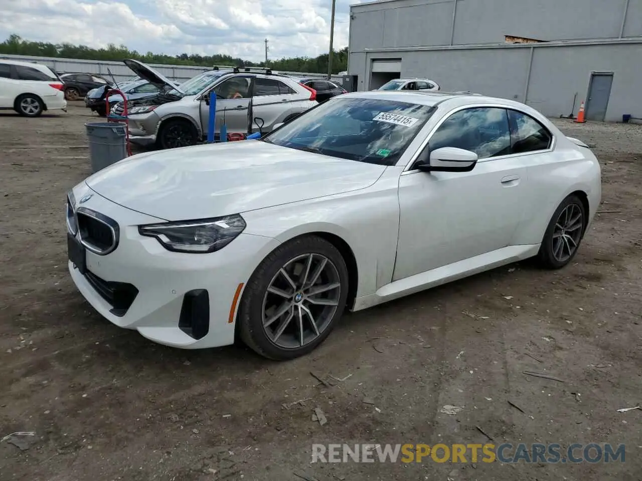 1 Photograph of a damaged car 3MW23CM08N8C50009 BMW 2 SERIES 2022