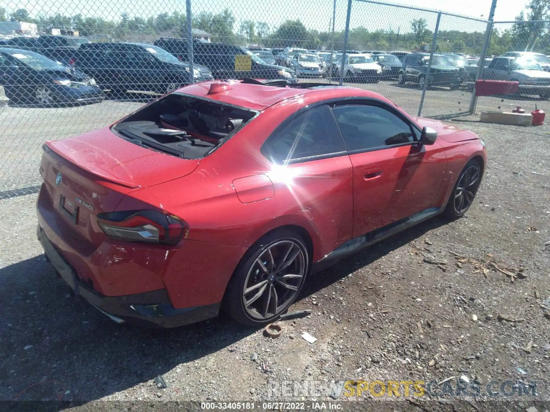 4 Photograph of a damaged car 3MW53CM03N8C36354 BMW 2 SERIES 2022