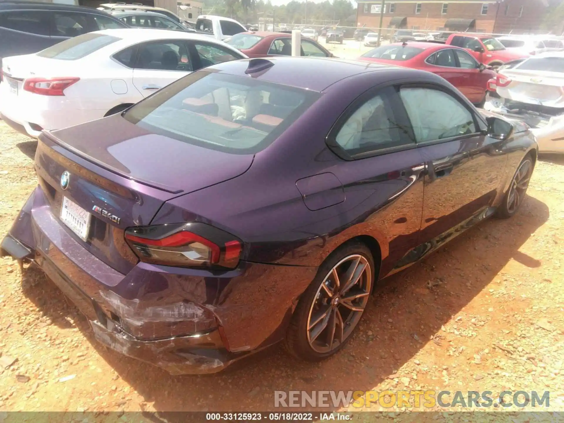 4 Photograph of a damaged car 3MW53CM03N8C60430 BMW 2 SERIES 2022