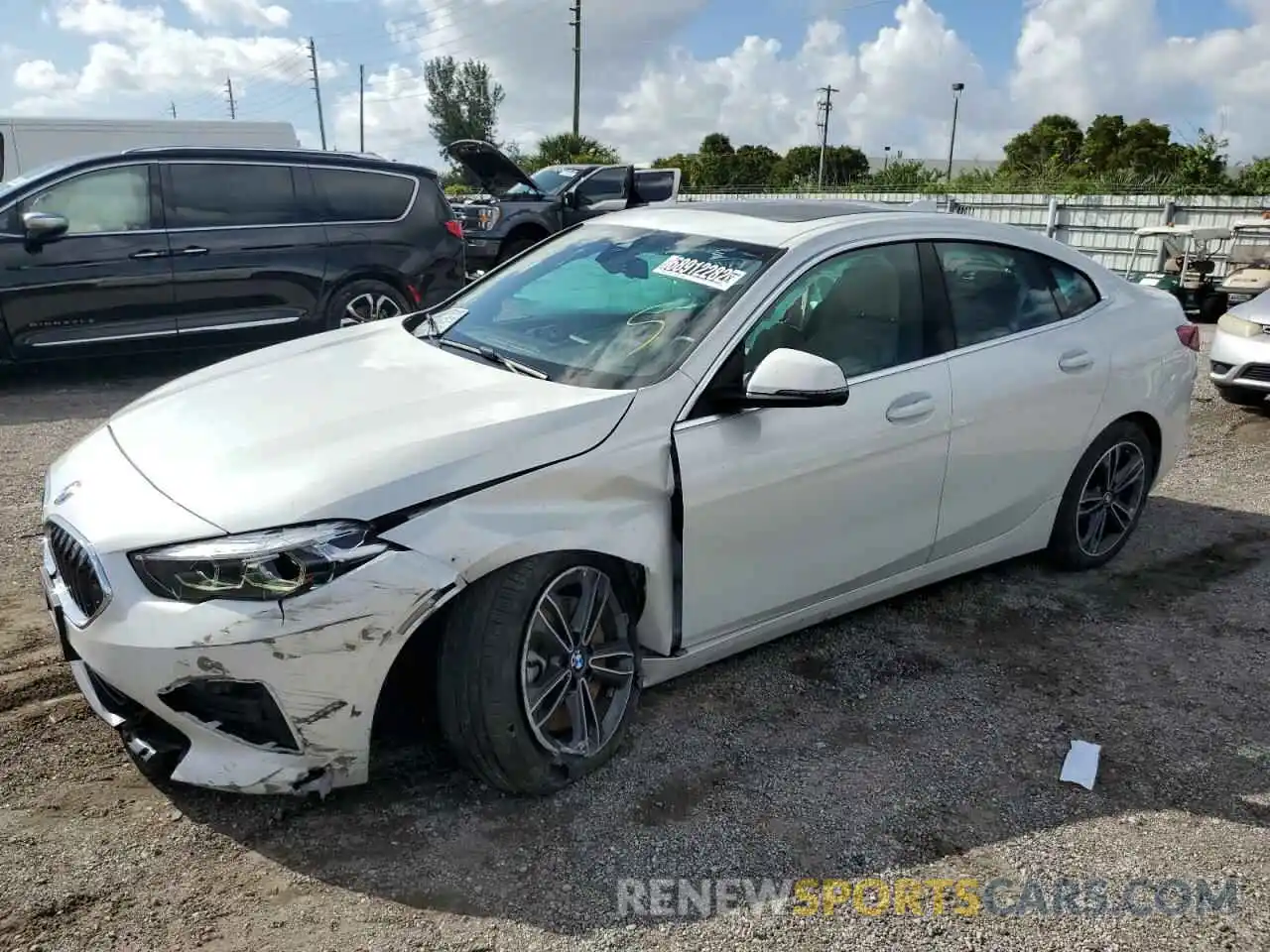 1 Photograph of a damaged car WBA53AK02N7K22079 BMW 2 SERIES 2022