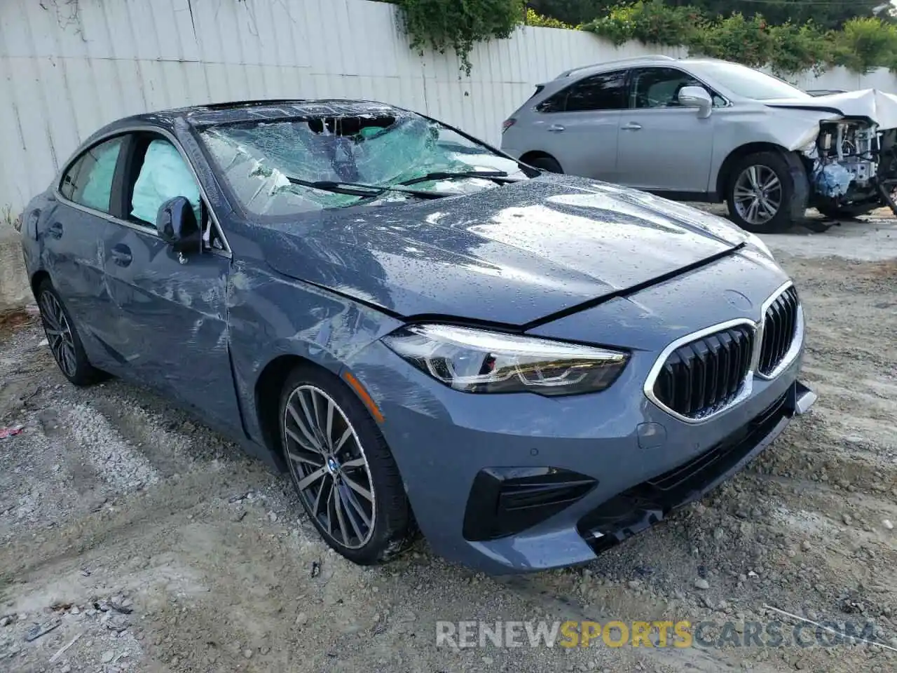 1 Photograph of a damaged car WBA53AK02N7K44051 BMW 2 SERIES 2022