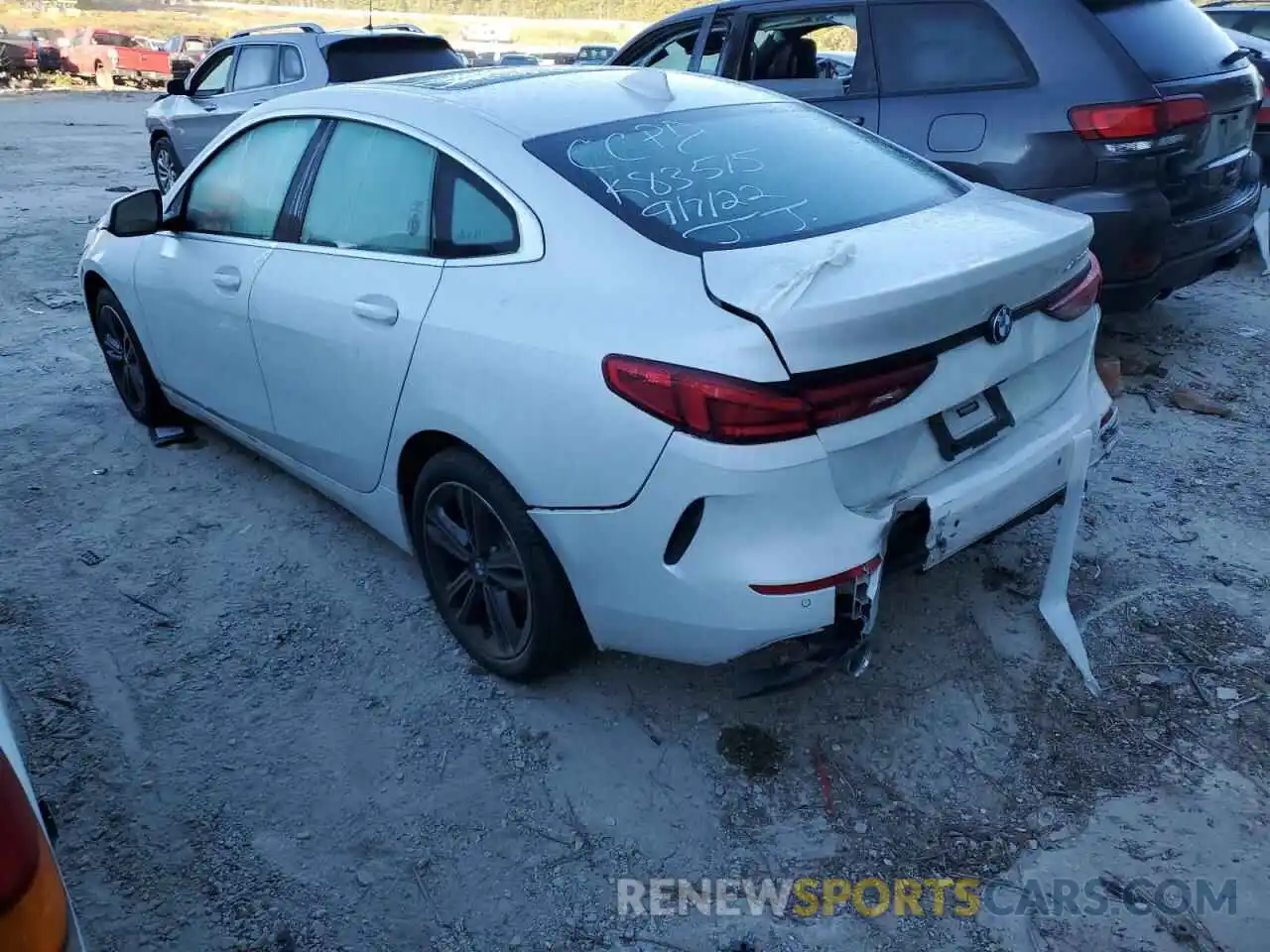 3 Photograph of a damaged car WBA53AK04N7K83515 BMW 2 SERIES 2022