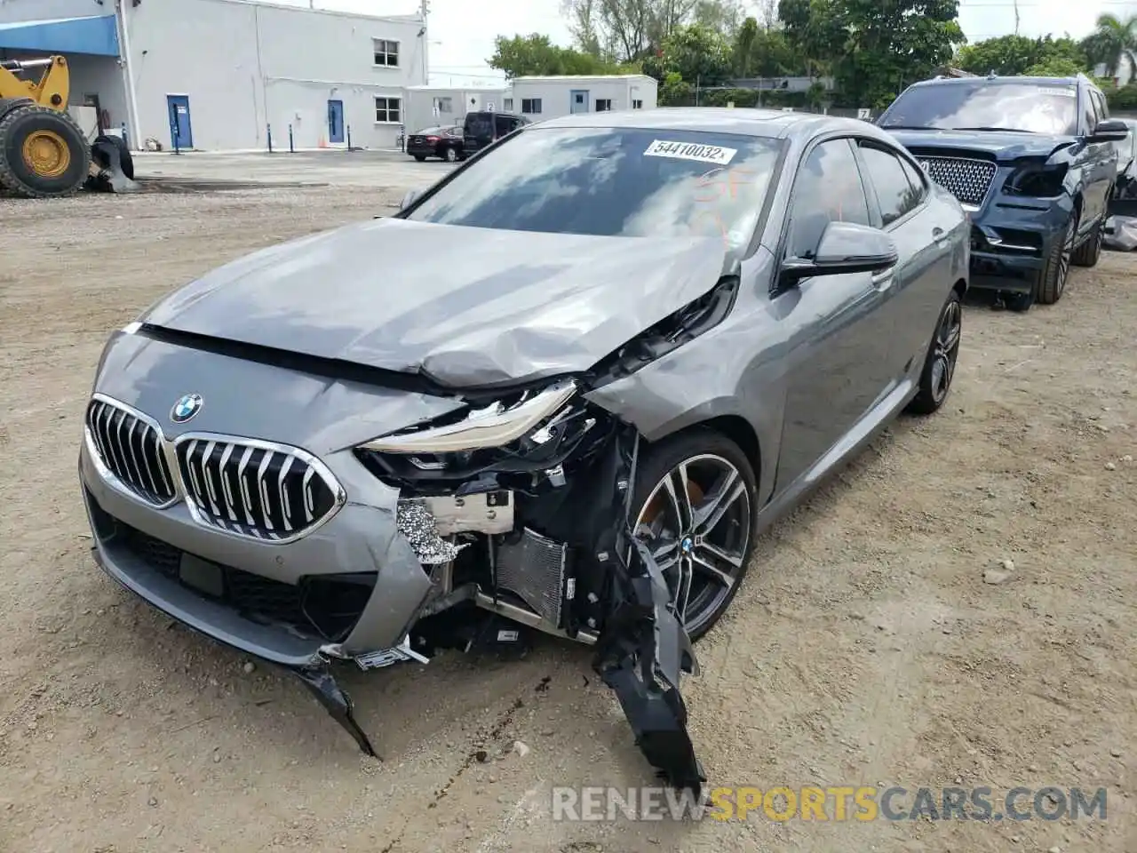 2 Photograph of a damaged car WBA53AK06N7J99812 BMW 2 SERIES 2022