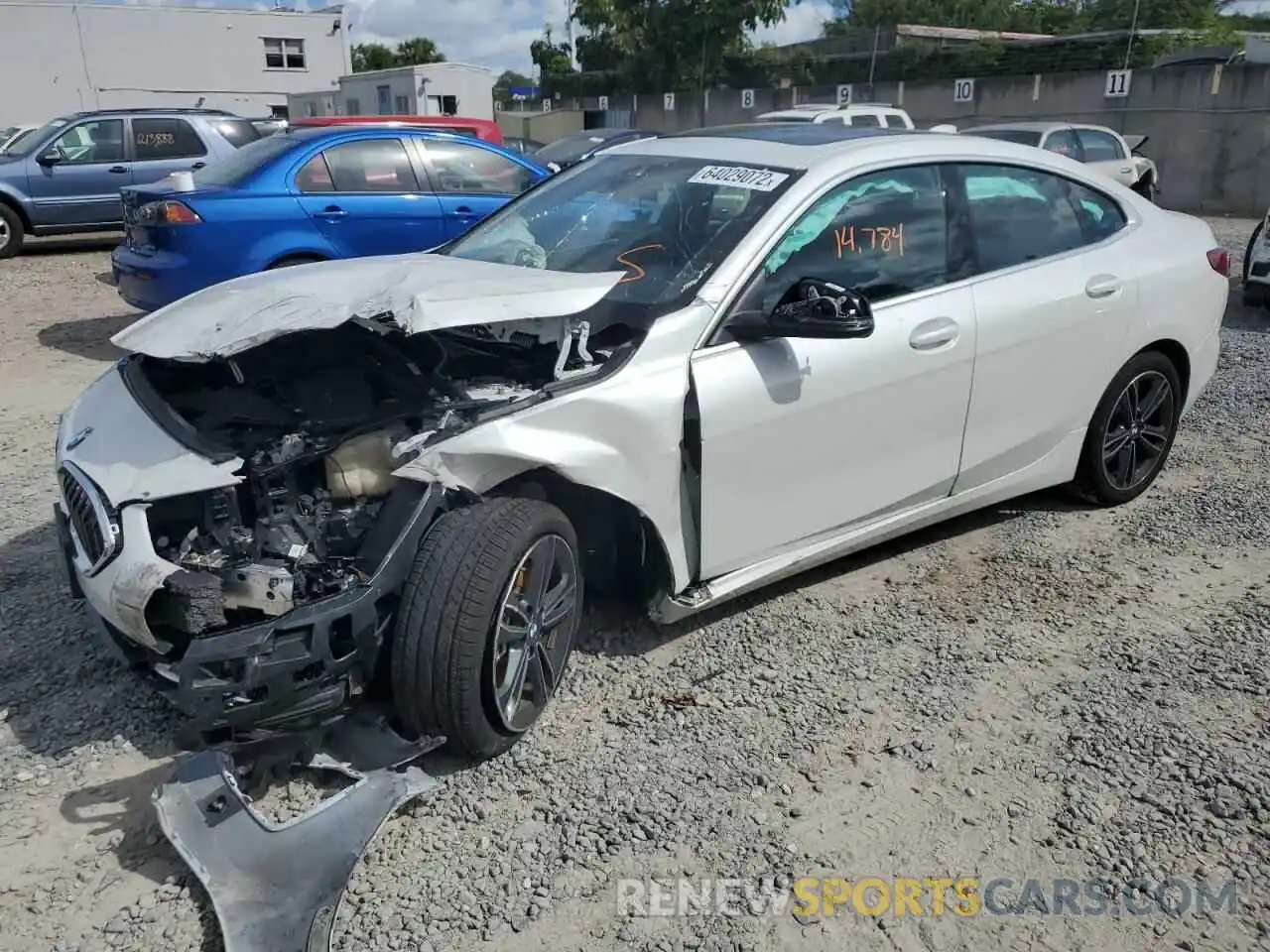 1 Photograph of a damaged car WBA53AK06N7K26037 BMW 2 SERIES 2022