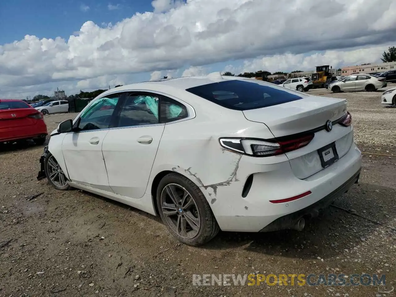 2 Photograph of a damaged car WBA53AK06N7L14490 BMW 2 SERIES 2022