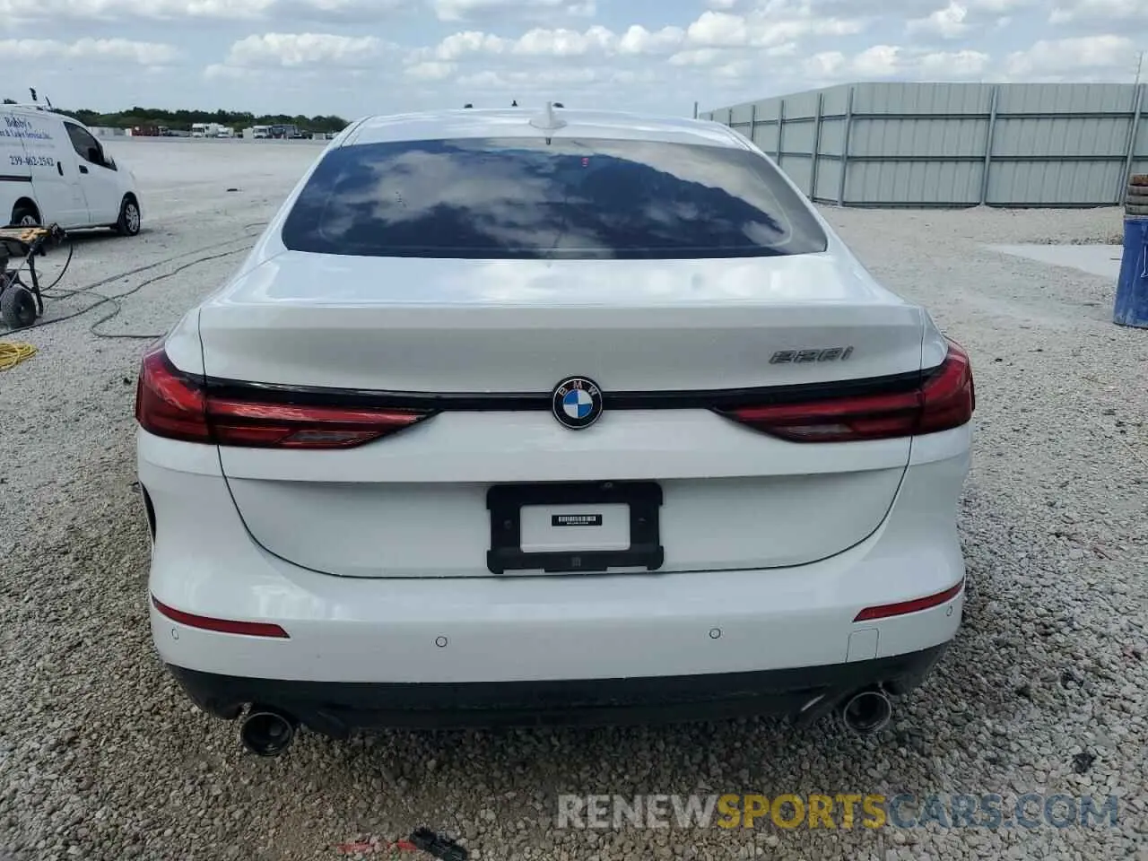 6 Photograph of a damaged car WBA53AK07N7J99544 BMW 2 SERIES 2022