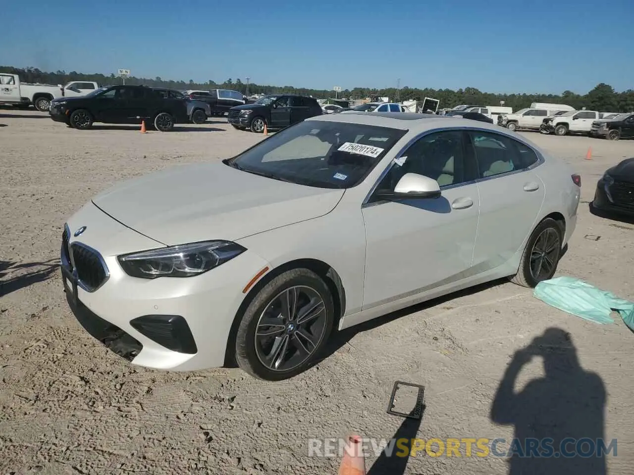 1 Photograph of a damaged car WBA53AK07N7K71228 BMW 2 SERIES 2022