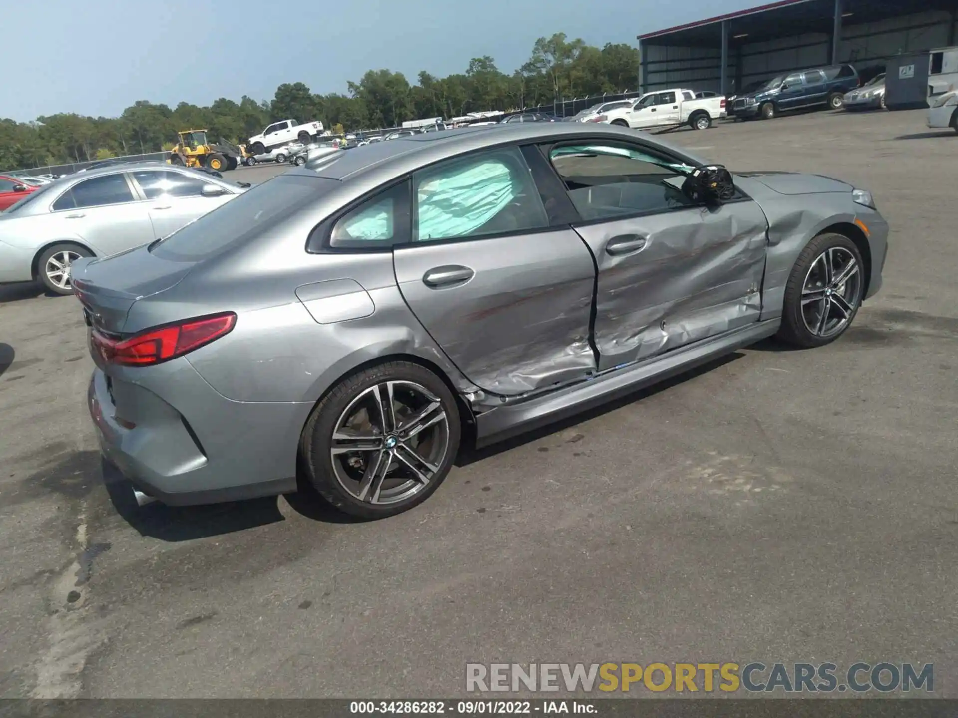 4 Photograph of a damaged car WBA53AK08N7K21454 BMW 2 SERIES 2022