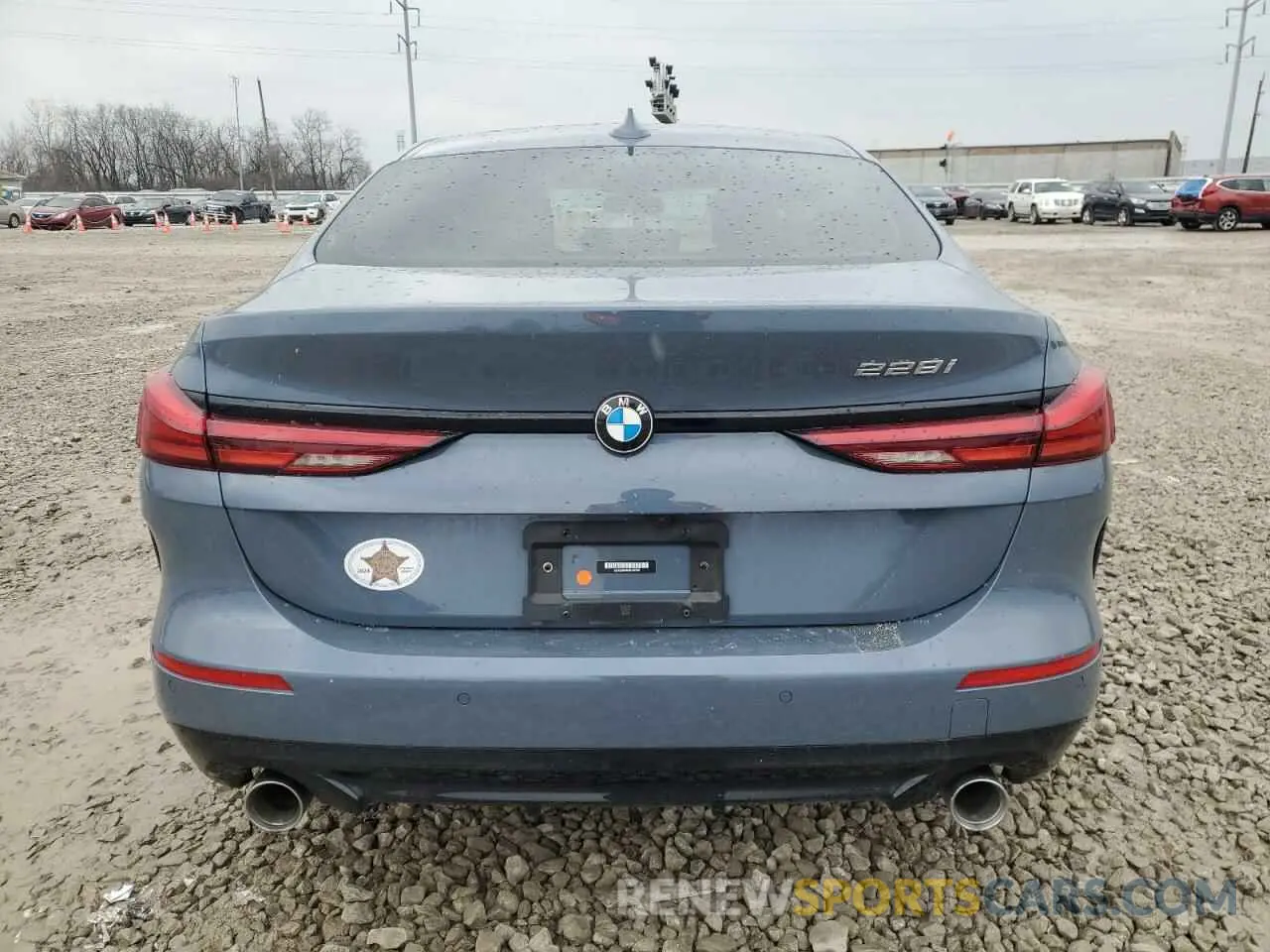 6 Photograph of a damaged car WBA53AK08N7L07962 BMW 2 SERIES 2022