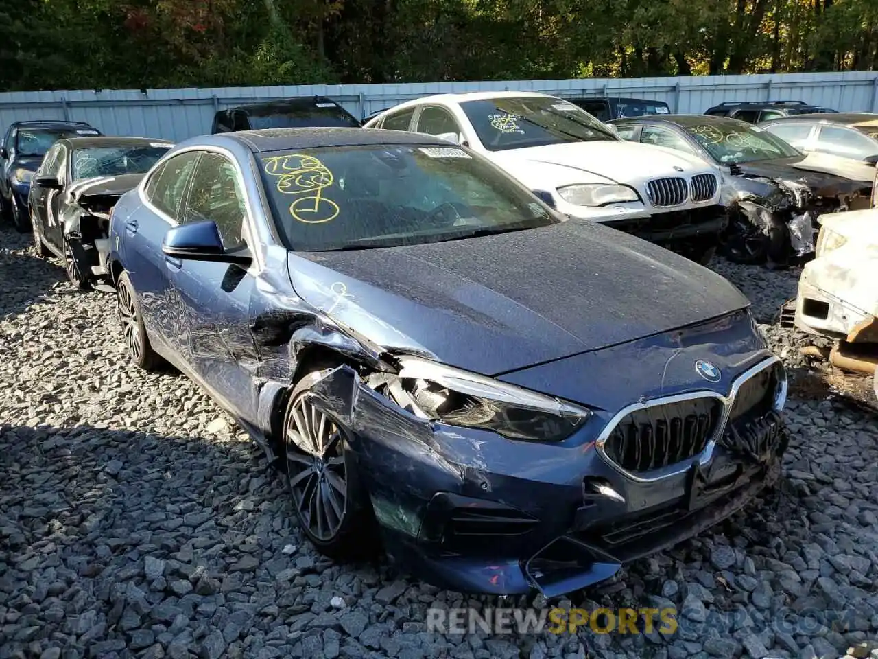 1 Photograph of a damaged car WBA73AK00N7K08982 BMW 2 SERIES 2022